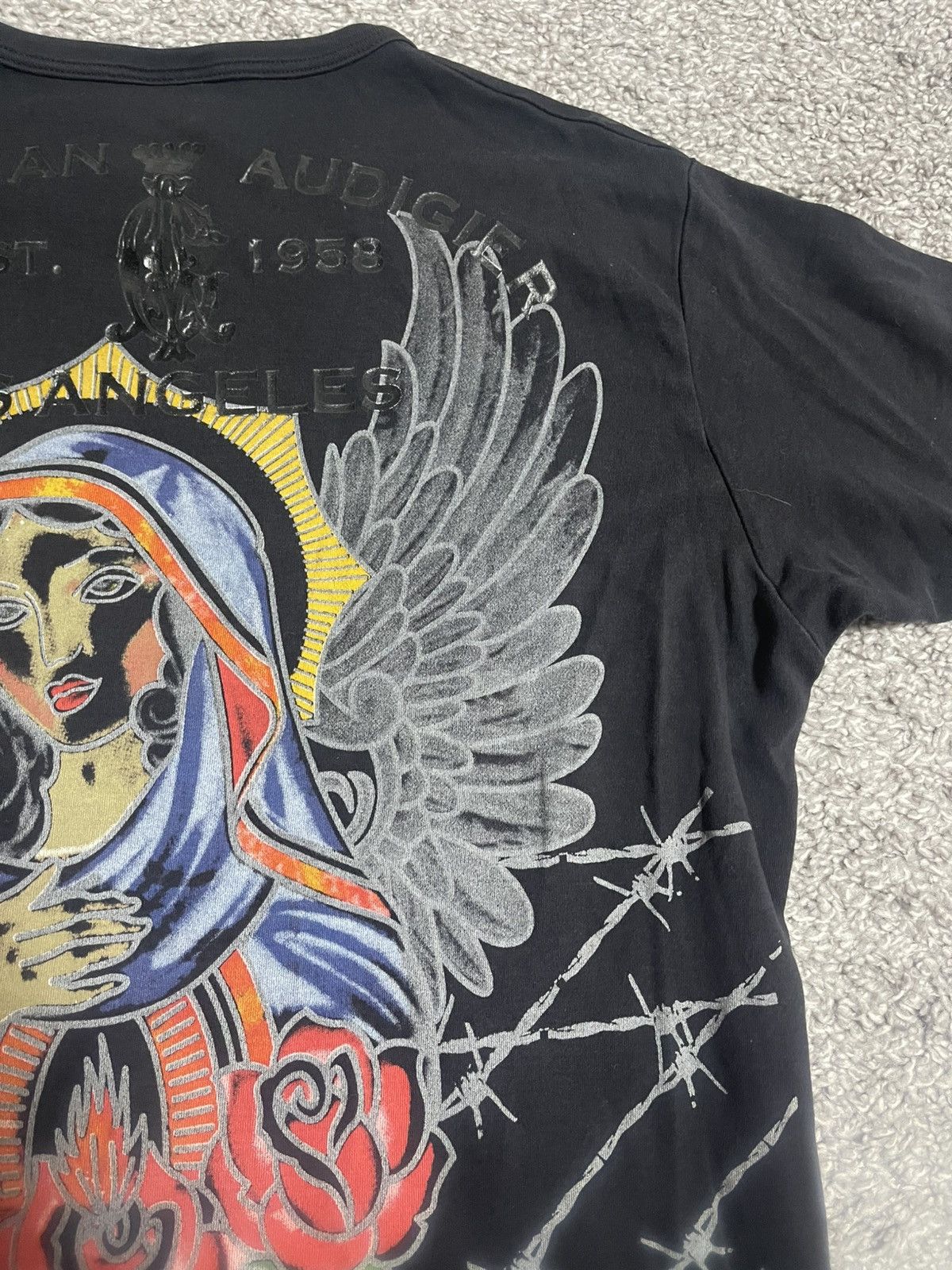 Christian Audigier × Ed Hardy Christian Audigier Black Edition El Calor Angel Size M Size US M / EU 48-50 / 2 - 5 Thumbnail