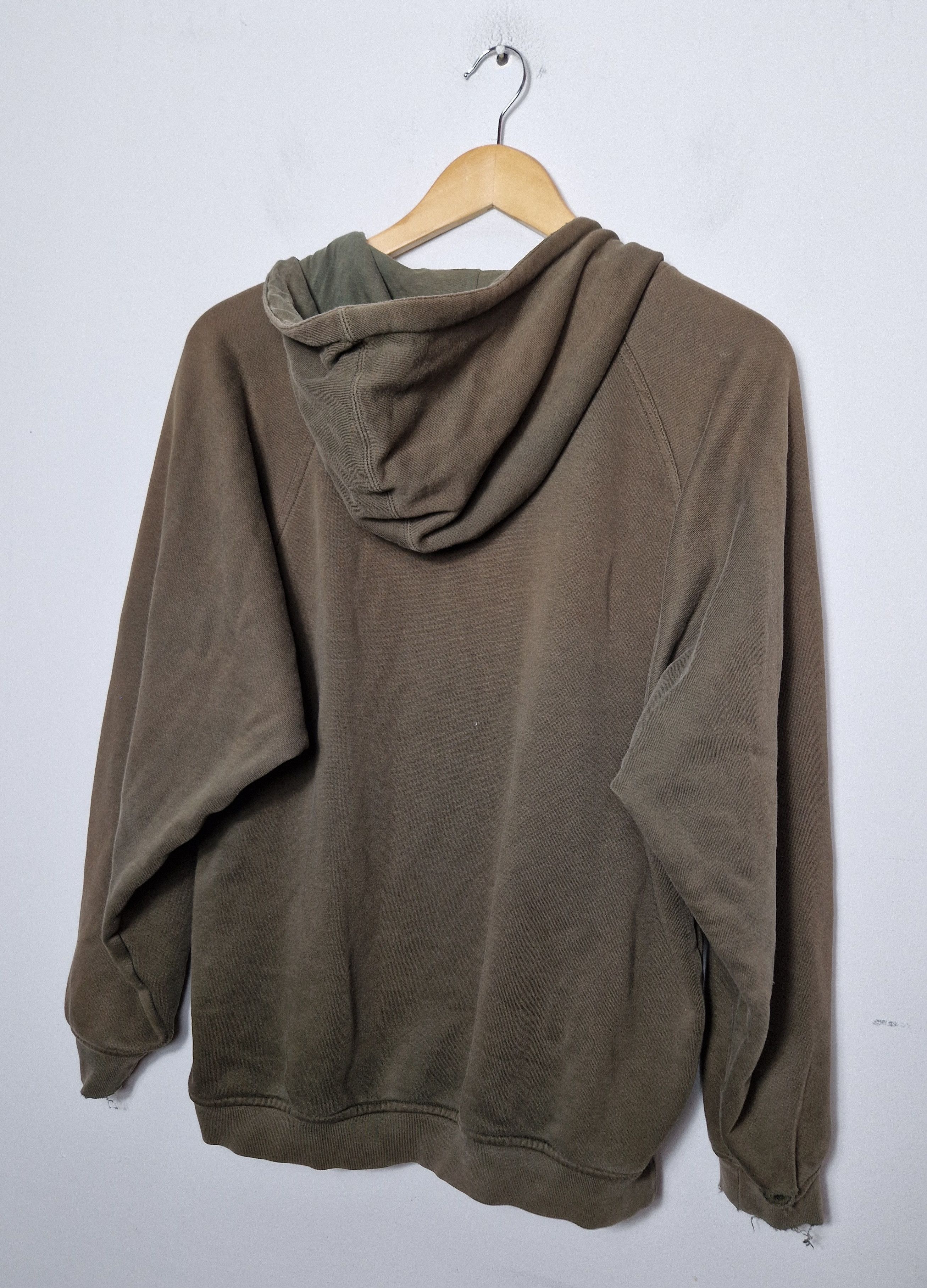 Adidas Adidas vintage 80s brown hoodie Size US L / EU 52-54 / 3 - 2 Thumbnail