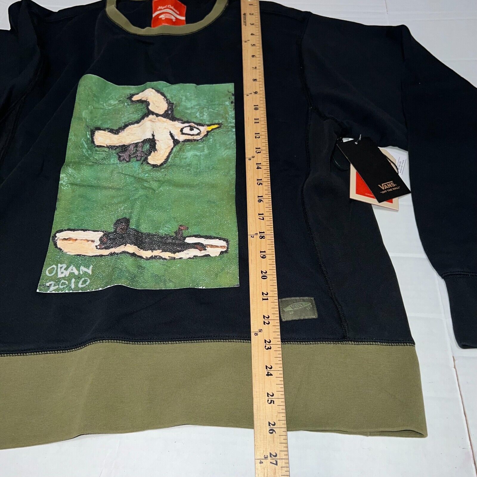 Vans Vans Sweatshirt Medium New Vault Nigel Cab Anthracite OBAN Size US M / EU 48-50 / 2 - 8 Thumbnail