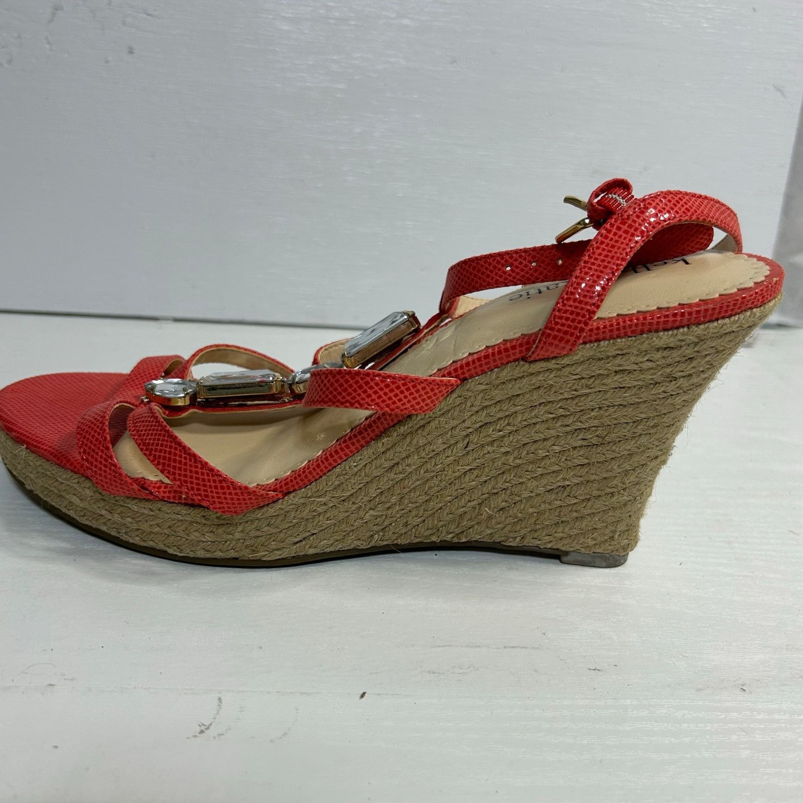 Other Kelly & Katie Rachel Coral Espadrille Wedge 10 Size US 10 / IT 40 - 7 Thumbnail