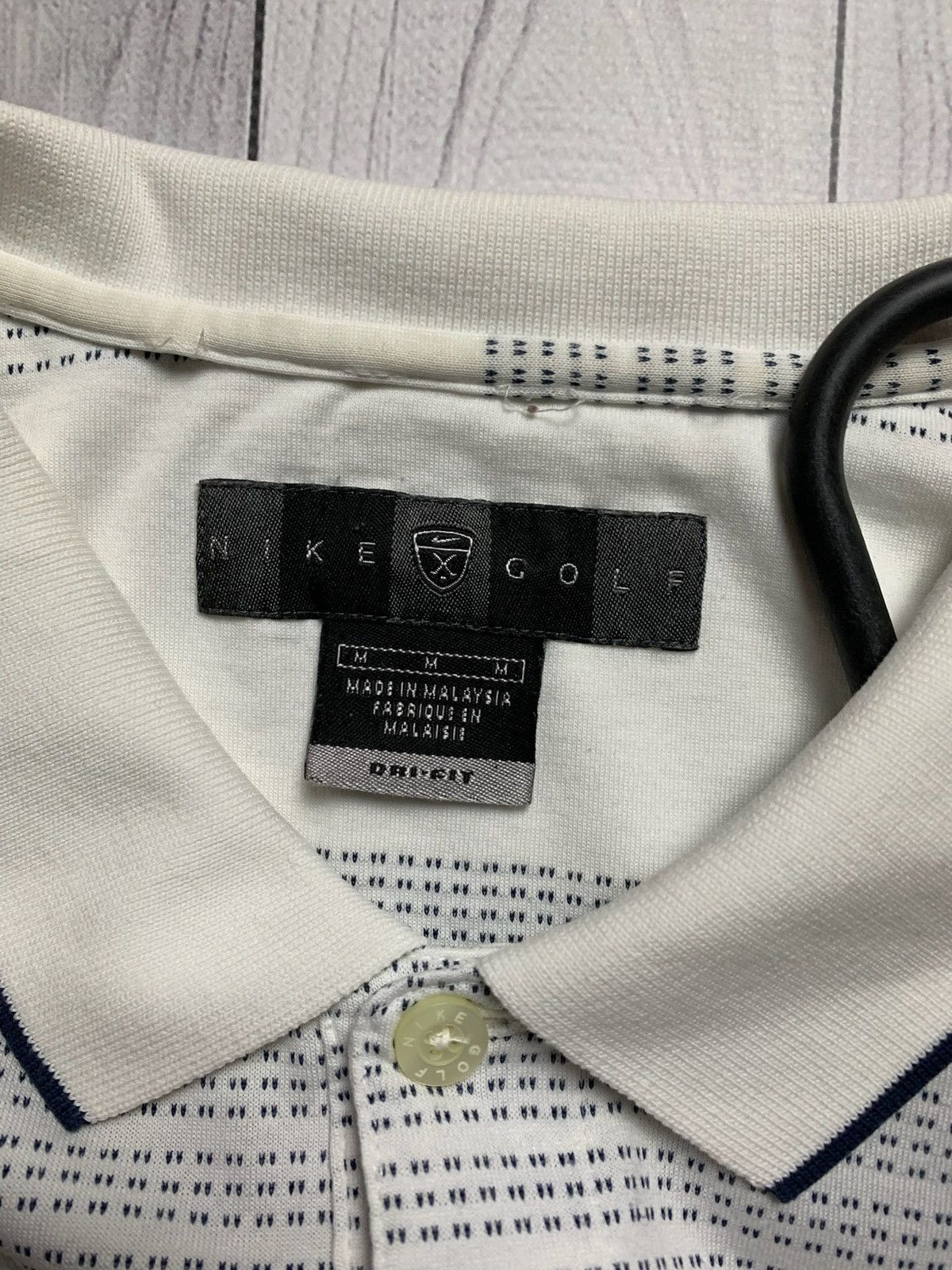 Nike × Vintage Vintage Nike polo golf x Disney rare size M striped Size US M / EU 48-50 / 2 - 3 Thumbnail