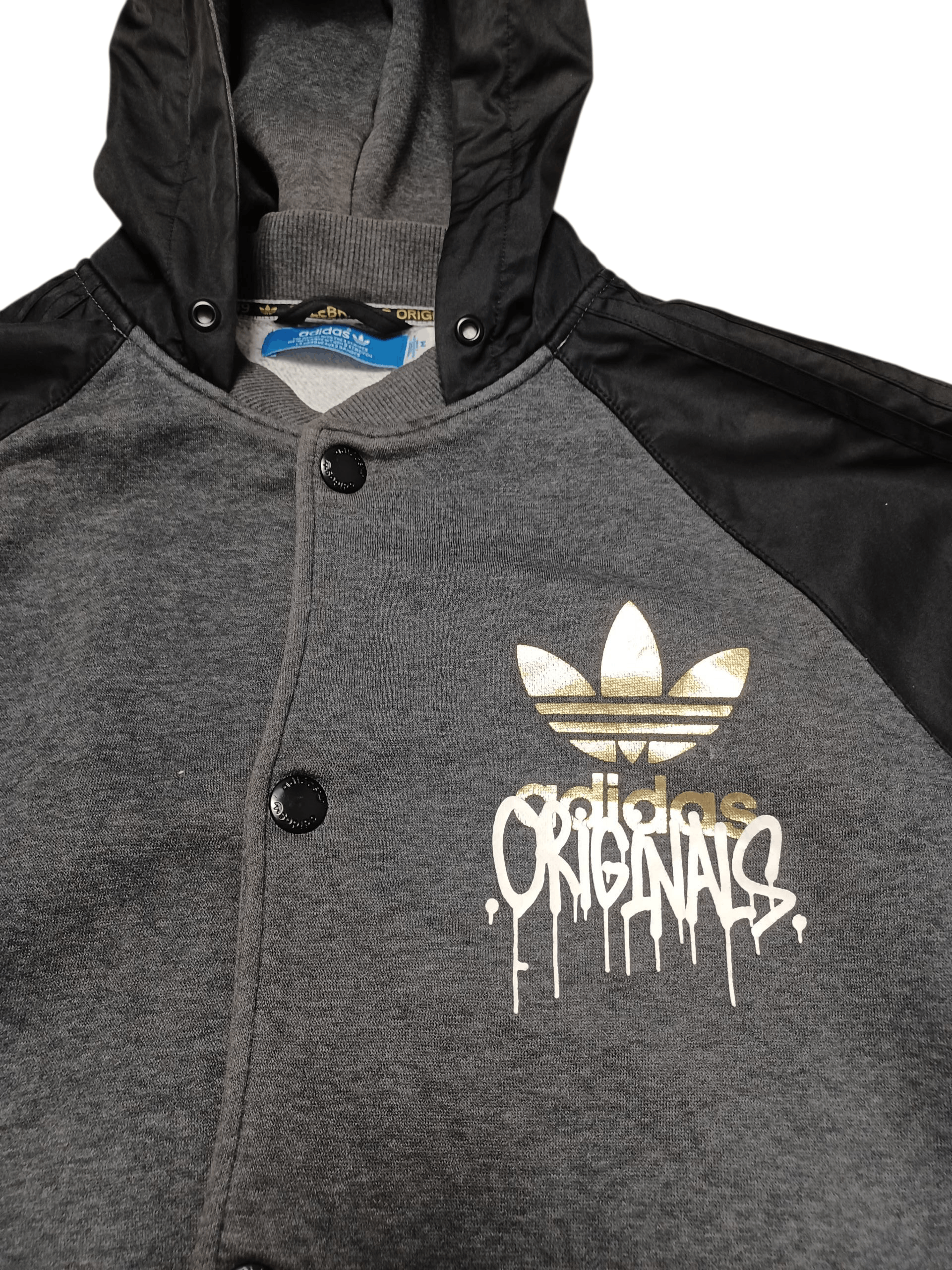 Adidas ADIDAS ORIGINALS VINTAGE 2010 STREETWEAR BOMBER JACKET Size US M / EU 48-50 / 2 - 2 Thumbnail
