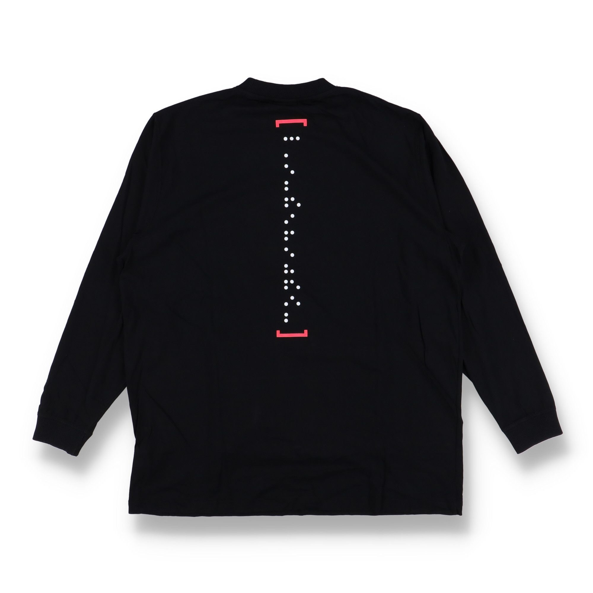 Marcelo Burlon Black Front Pocket Oversized Long Sleeve T-Shirt Size US S / EU 44-46 / 1 - 8 Thumbnail