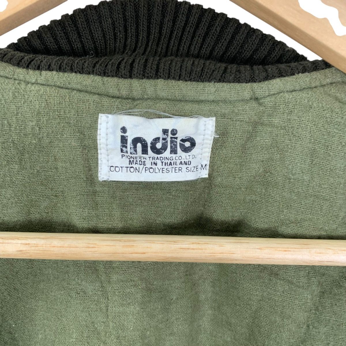 Vintage Vintage INDIO PIONEER PATCHWORK Over Print Bomber Jacket Size XXL / US 16-18 / IT 52-54 - 8 Thumbnail