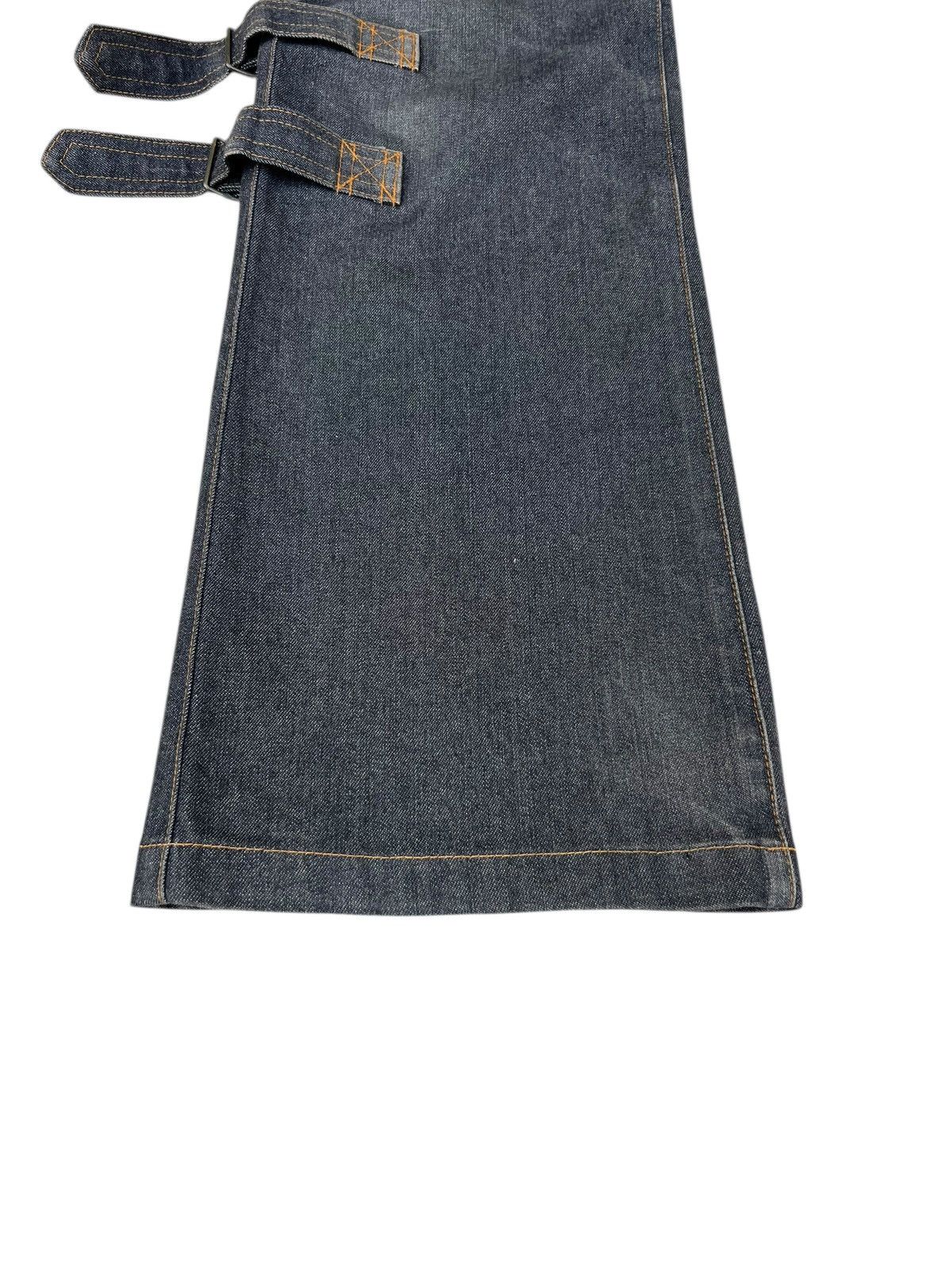 Vintage Vintage Body Butter Japan Fade Denim Bondage Bootcut Jeans Size US 33 - 10 Thumbnail