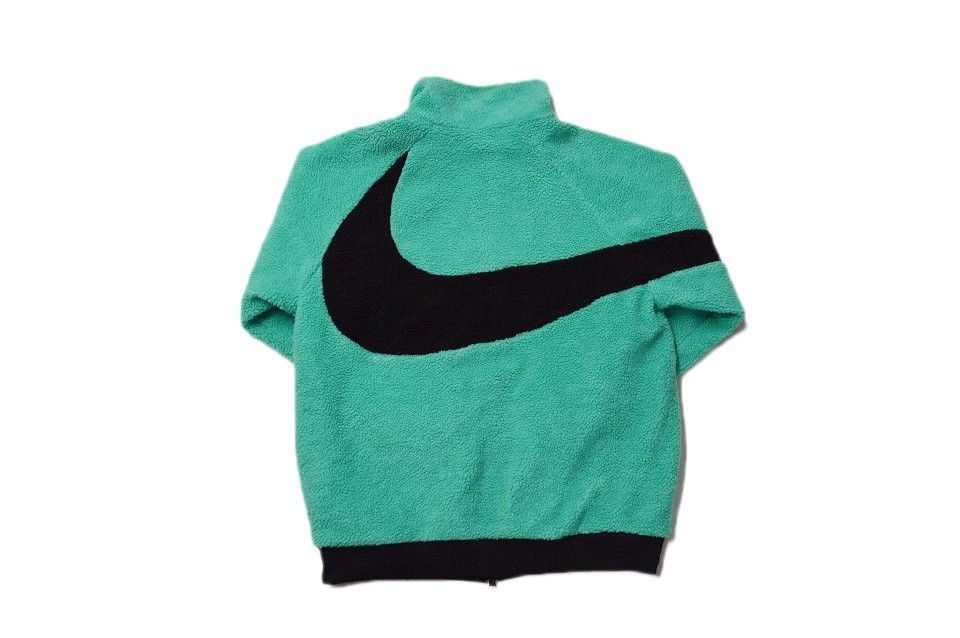 Nike Big Swoosh Boa Fleece Jacket | Grailed