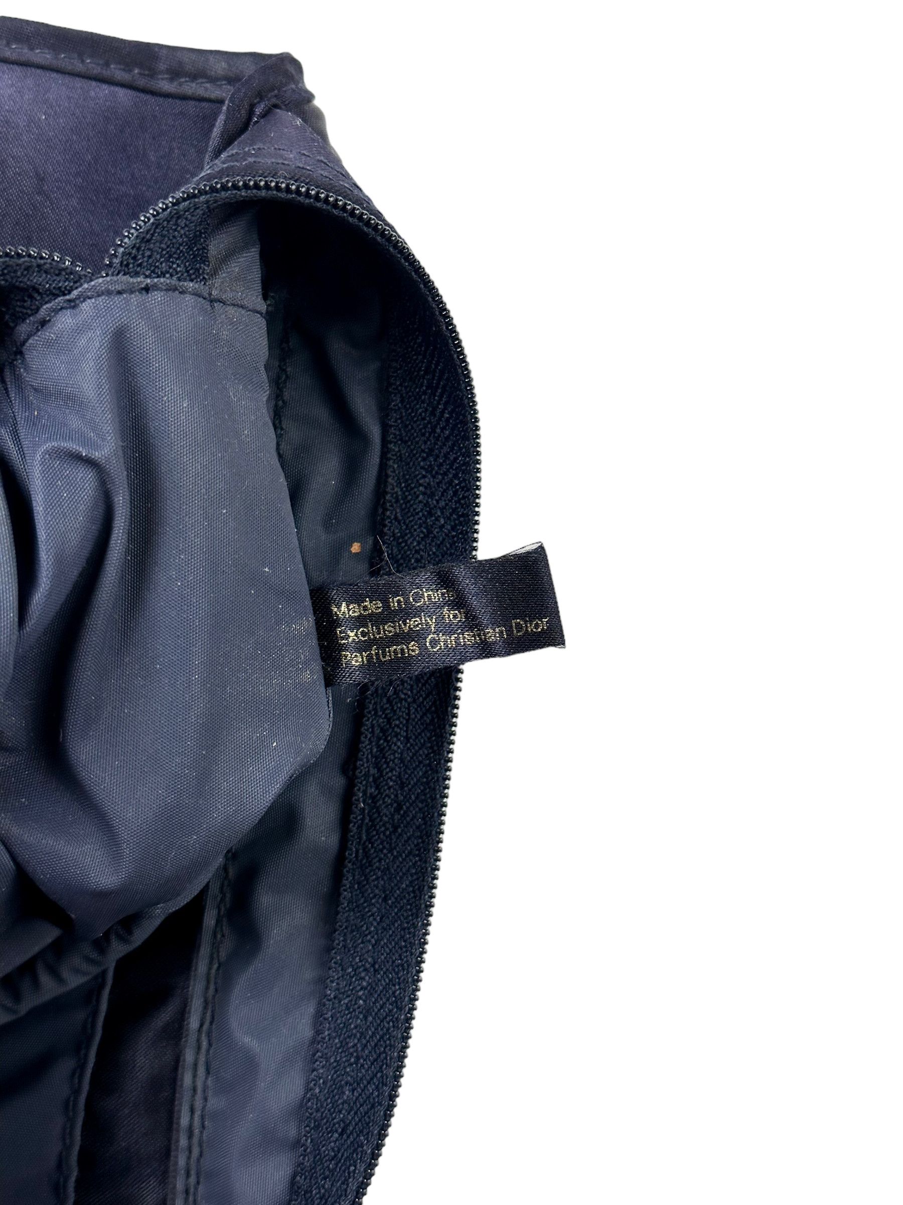 Dior 1980s Dior navy cosmetic /docs bag Size ONE SIZE - 3 Thumbnail