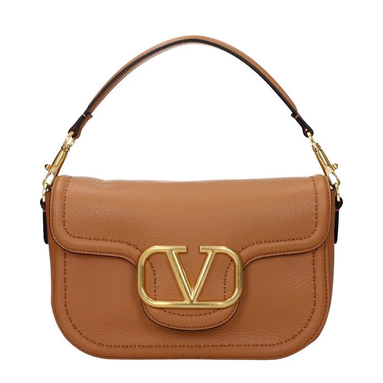Valentino o1s22i1n0924 Size: OS / Leather Shoulder Bag in Brown Size ONE SIZE - 1 Thumbnail