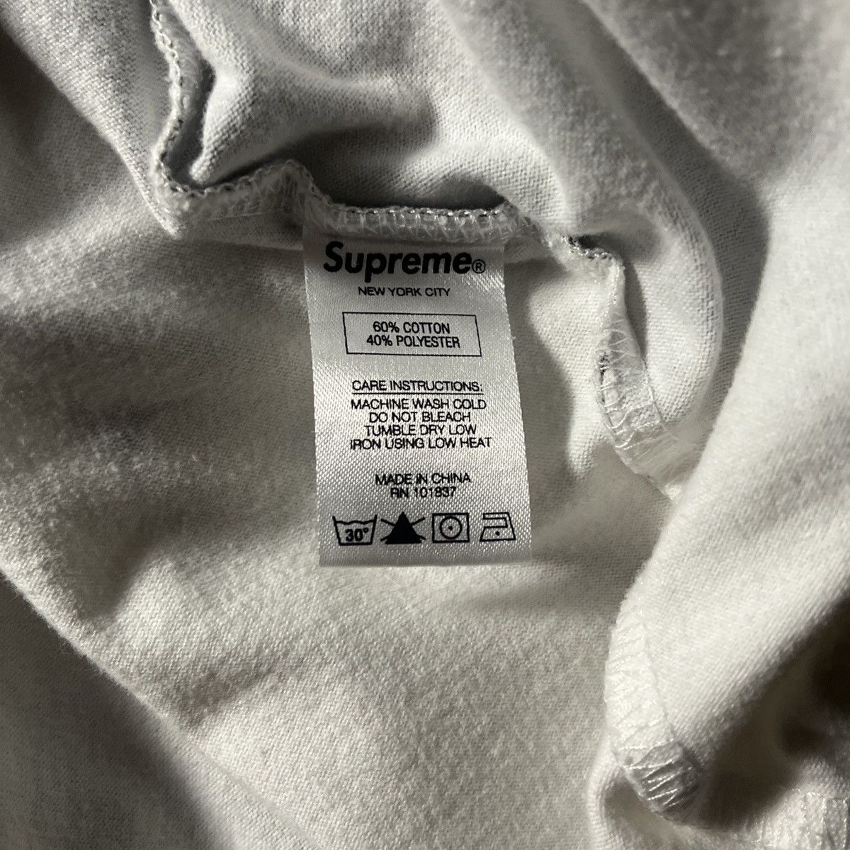 Supreme × Vintage SUPREME M.C. ESCHER COTTON BASEBALL JERSEY WHITE Size M Size US M / EU 48-50 / 2 - 4 Thumbnail