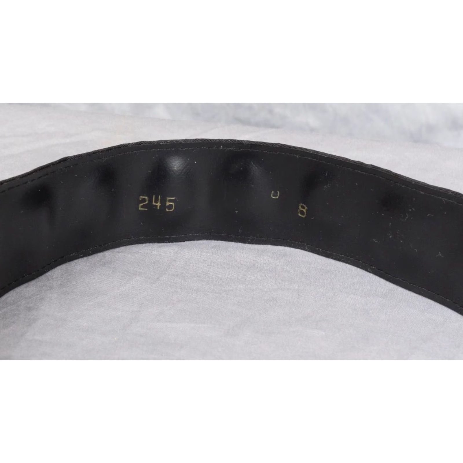 Vintage Womens Black Fashion Belt Size ONE SIZE - 2 Thumbnail