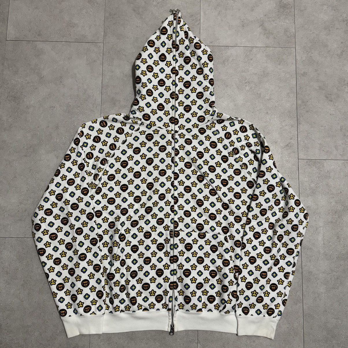 Bape × Kaws BAPE × Milo monogram full zip hoodie a bathing ape Size US M / EU 48-50 / 2 - 1 Thumbnail