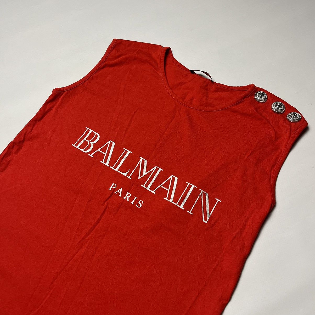 Balmain Balmain Tank Top Size M / US 6-8 / IT 42-44 - 2 Thumbnail