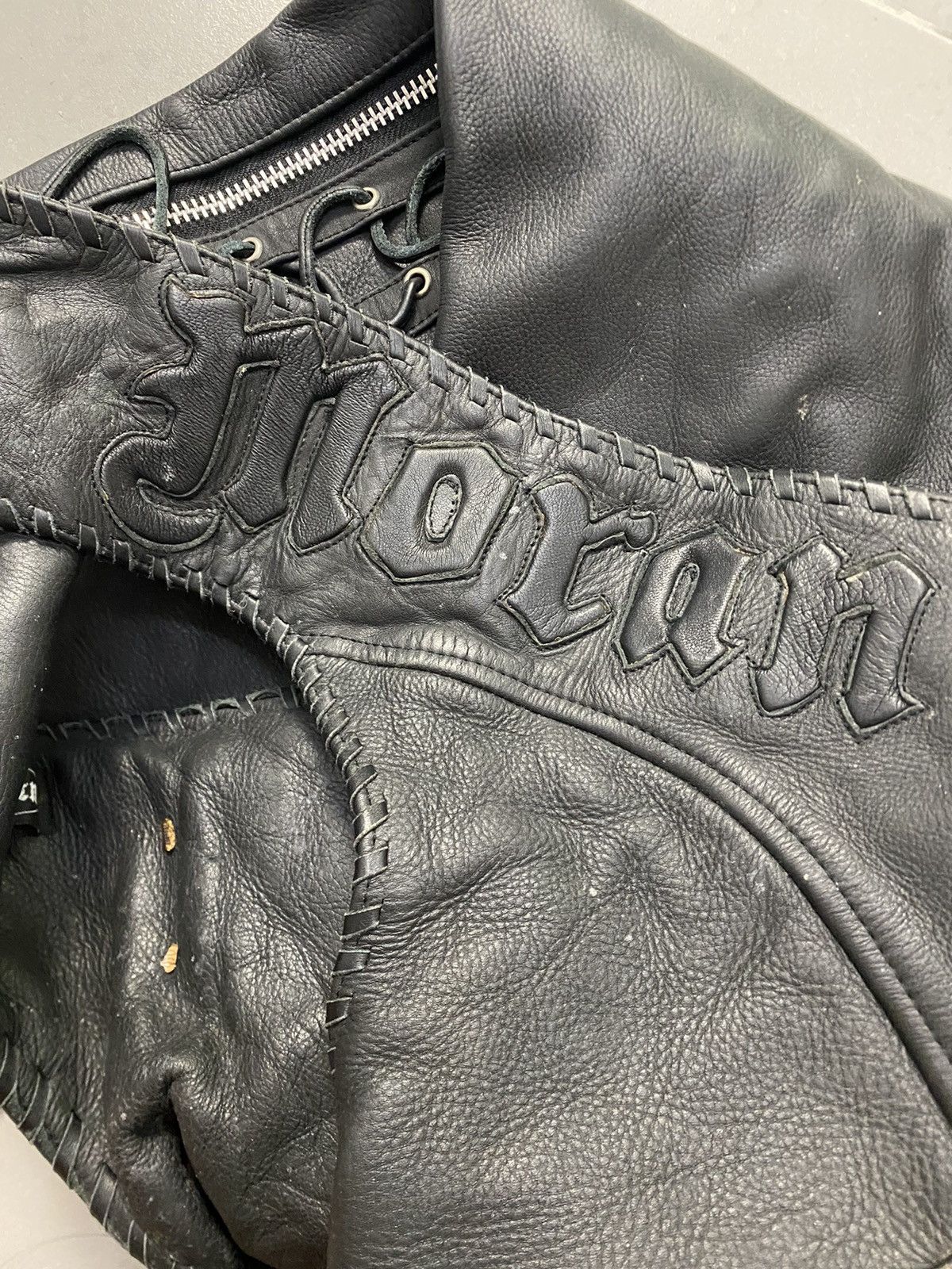 KMRii × Kadoya × Leather LEATHER CHAPS SEDITIONARIES STYLE MORAN JAPAN VINTAGE Size US 32 / EU 48 - 7 Thumbnail