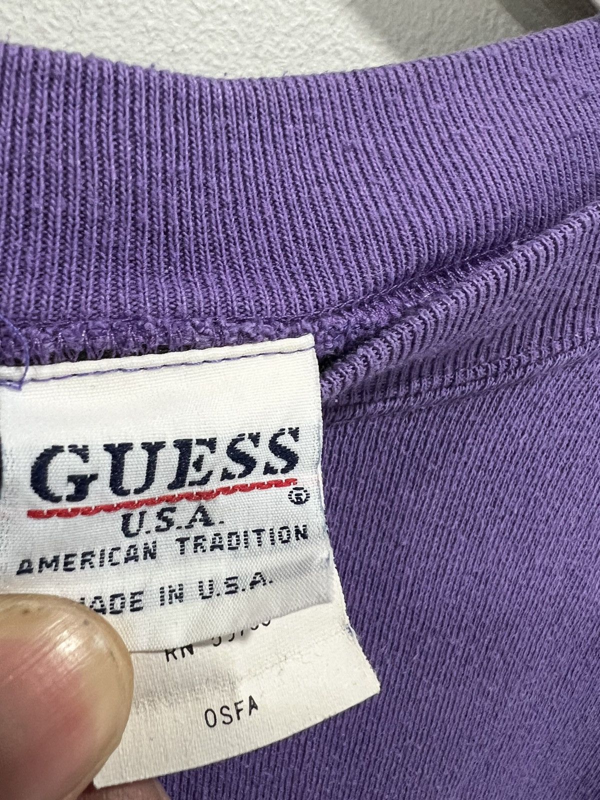 Guess Vintage Guess Sweater Sweatshirt spellout Size US XL / EU 56 / 4 - 3 Thumbnail