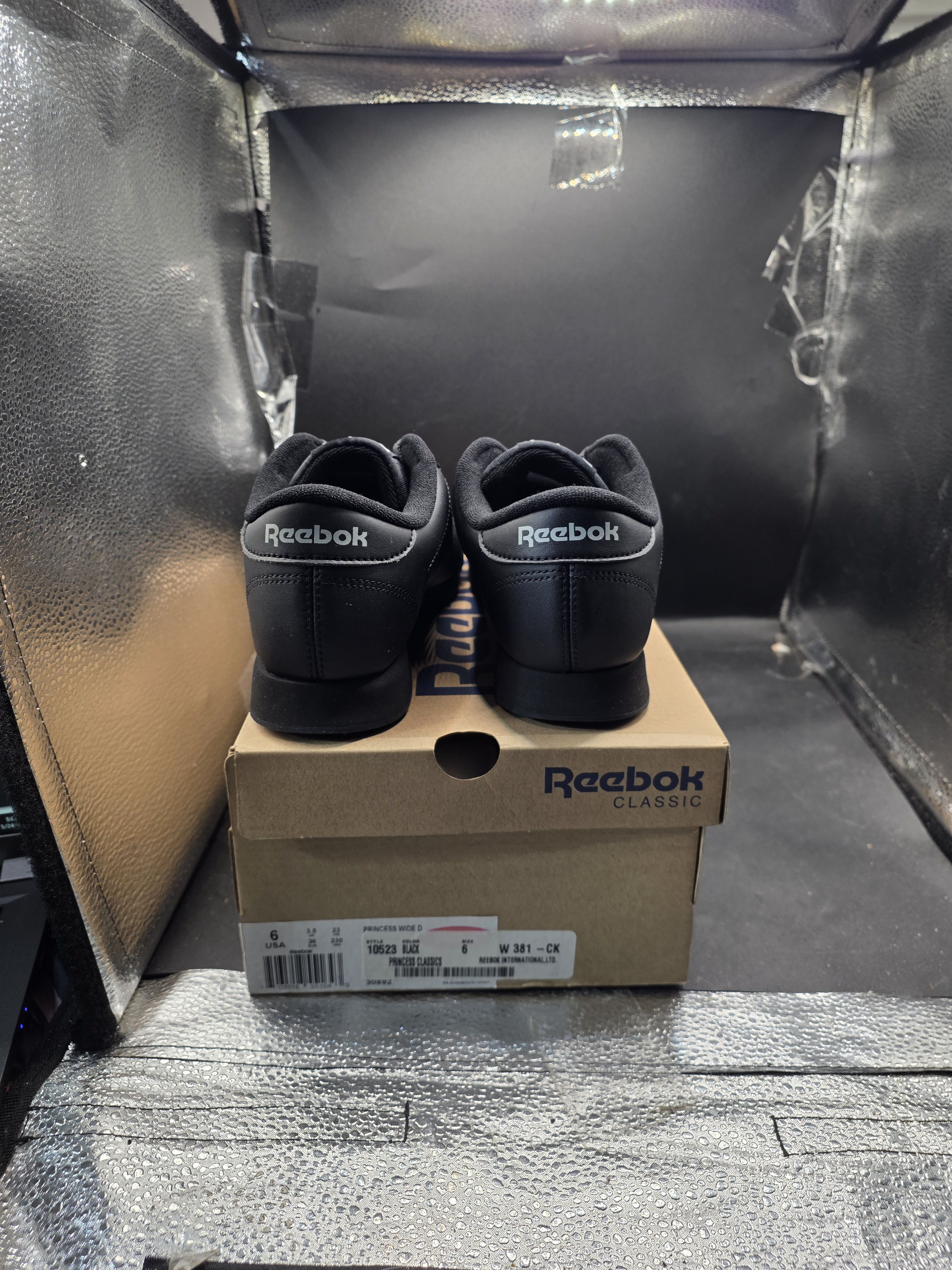 Reebok Reebok Classic Princess Black Women’s Sneakers Size 6 Wide D Size US 6 / IT 36 - 5 Thumbnail