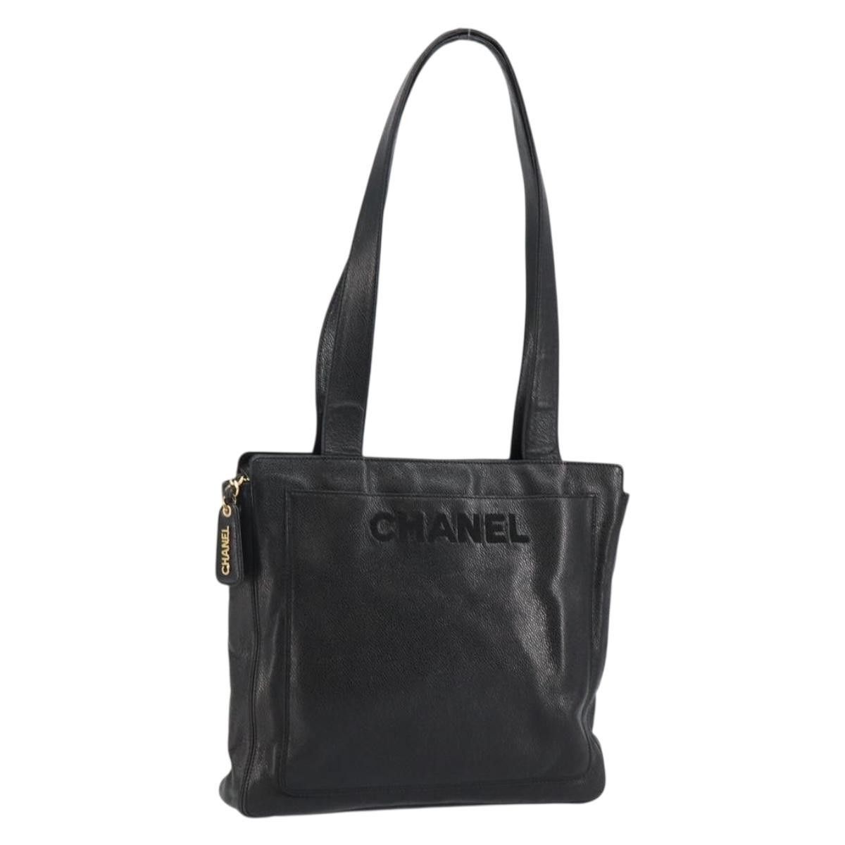 Chanel Chanel Vintage Logo Tote Caviar Size ONE SIZE - 1 Thumbnail