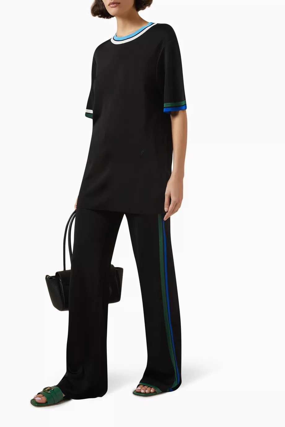 Salvatore Ferragamo o1y0426 Sweatpant in Multicolor Size 30" / US 8 / IT 44 - 3 Thumbnail