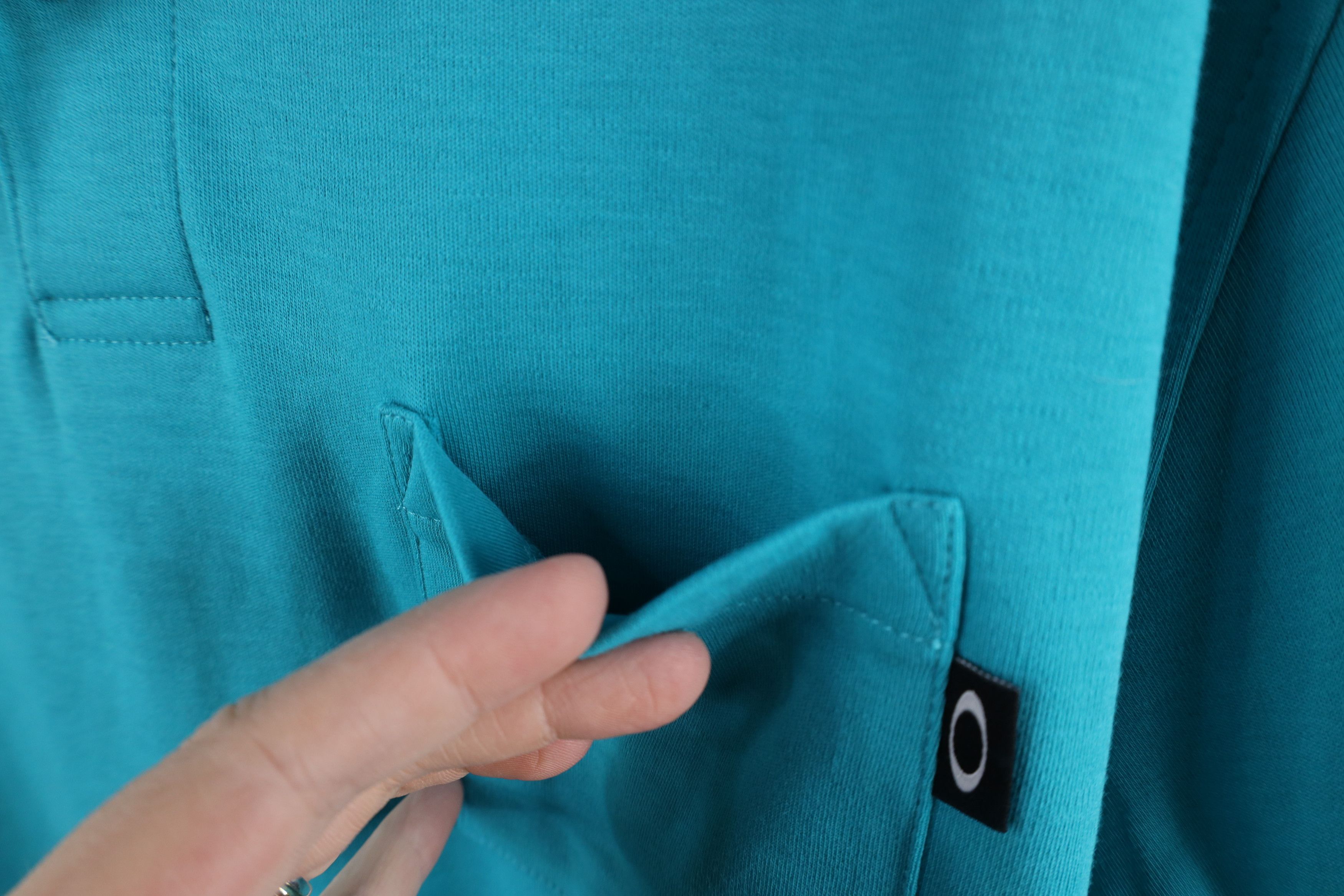 Oakley × Vintage Vintage Oakley O Logo Soft Touch Collared Golf Polo Shirt Size US L / EU 52-54 / 3 - 5 Thumbnail