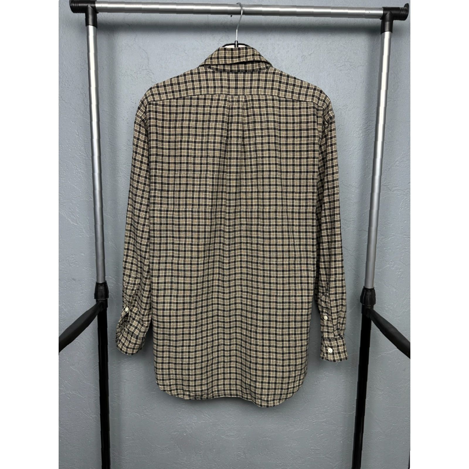 Polo Ralph Lauren Polo Ralph Lauren Vintage Mens Flannel Shirt Size M Size US M / EU 48-50 / 2 - 6 Thumbnail