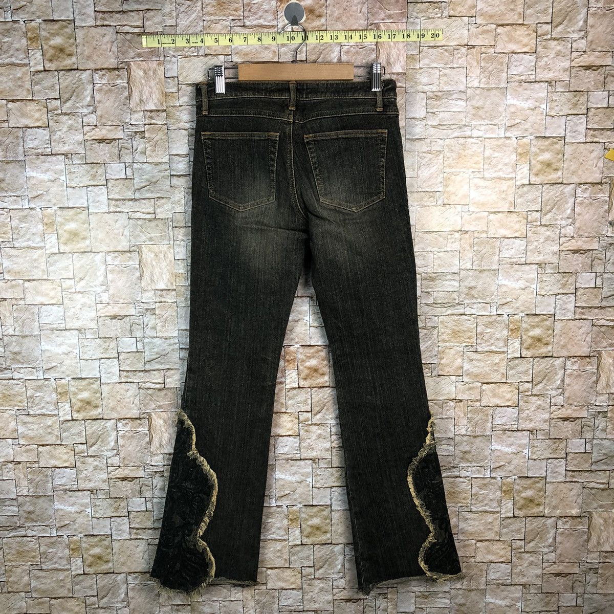 Japanese Brand VivaYou Black ripped distressed Denim Pants #A652 Size 28" / US 6 / IT 42 - 15 Thumbnail