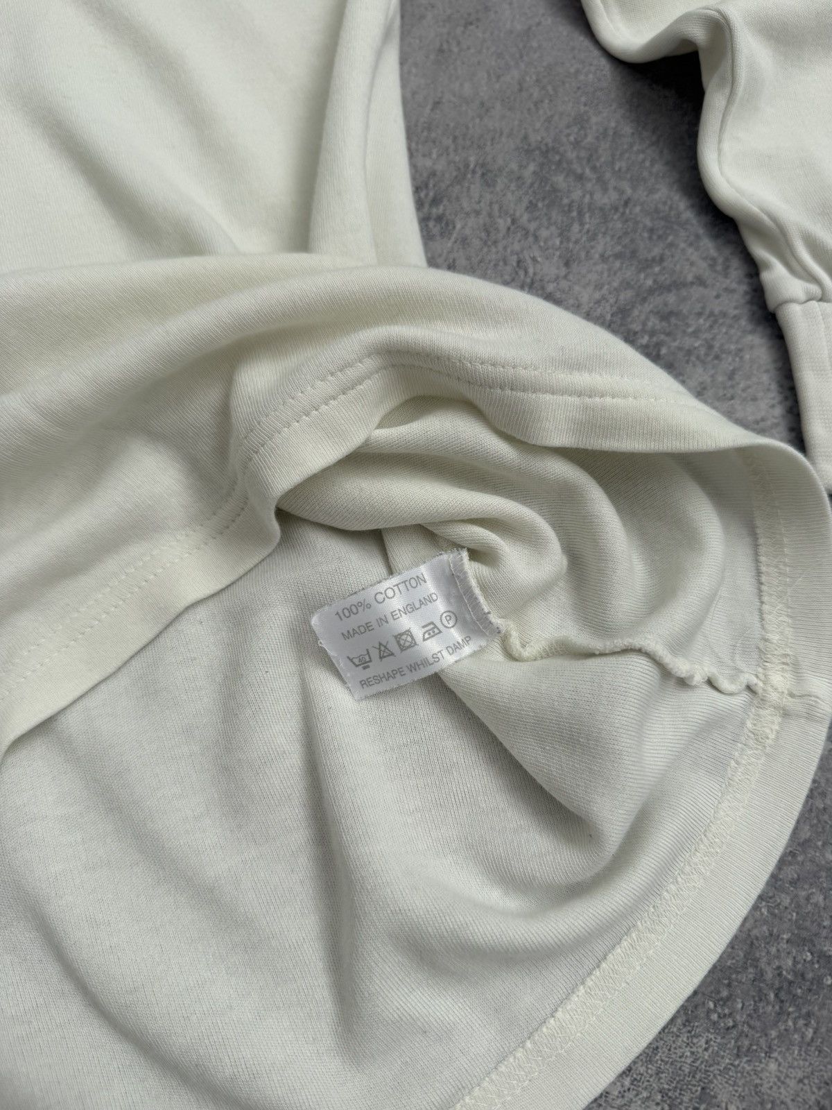 Sunspel Sunspel White Turtleneck Long Sleeve T-Shirt Tee Vintage Y2K Size US L / EU 52-54 / 3 - 13 Thumbnail