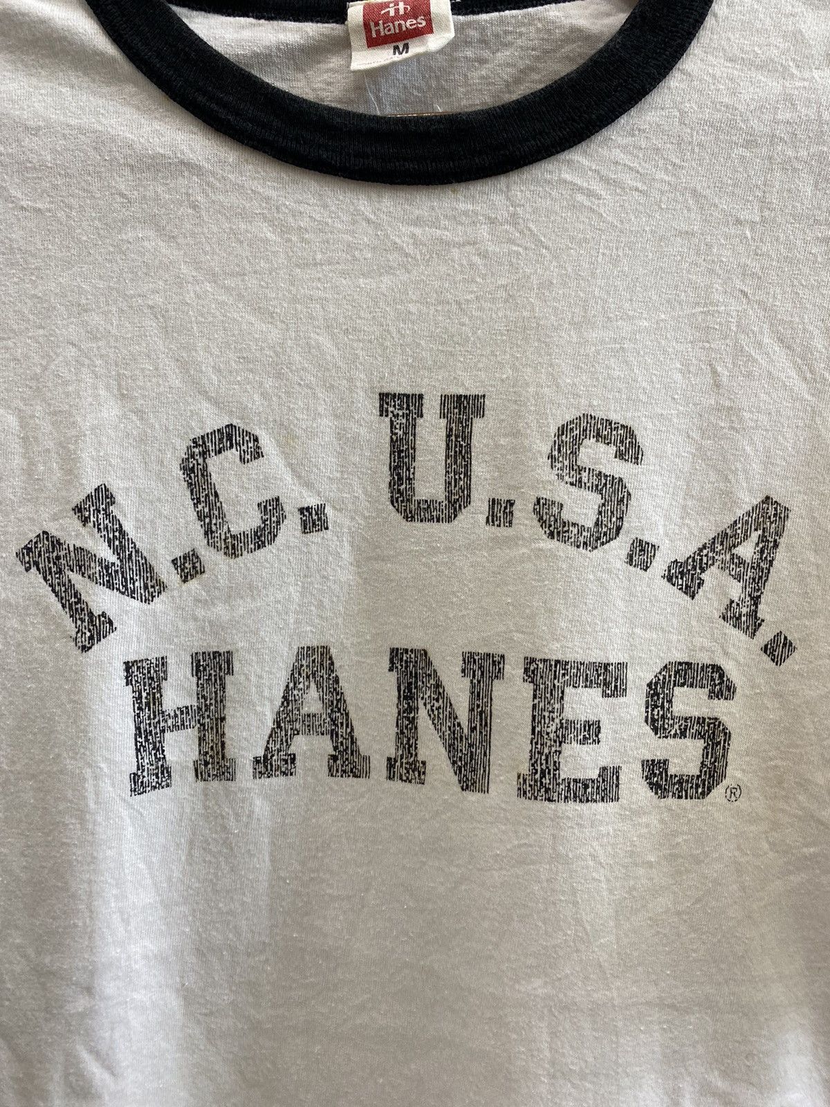 Hanes VINTAGE HANES TSHIRT Size US M / EU 48-50 / 2 - 2 Thumbnail