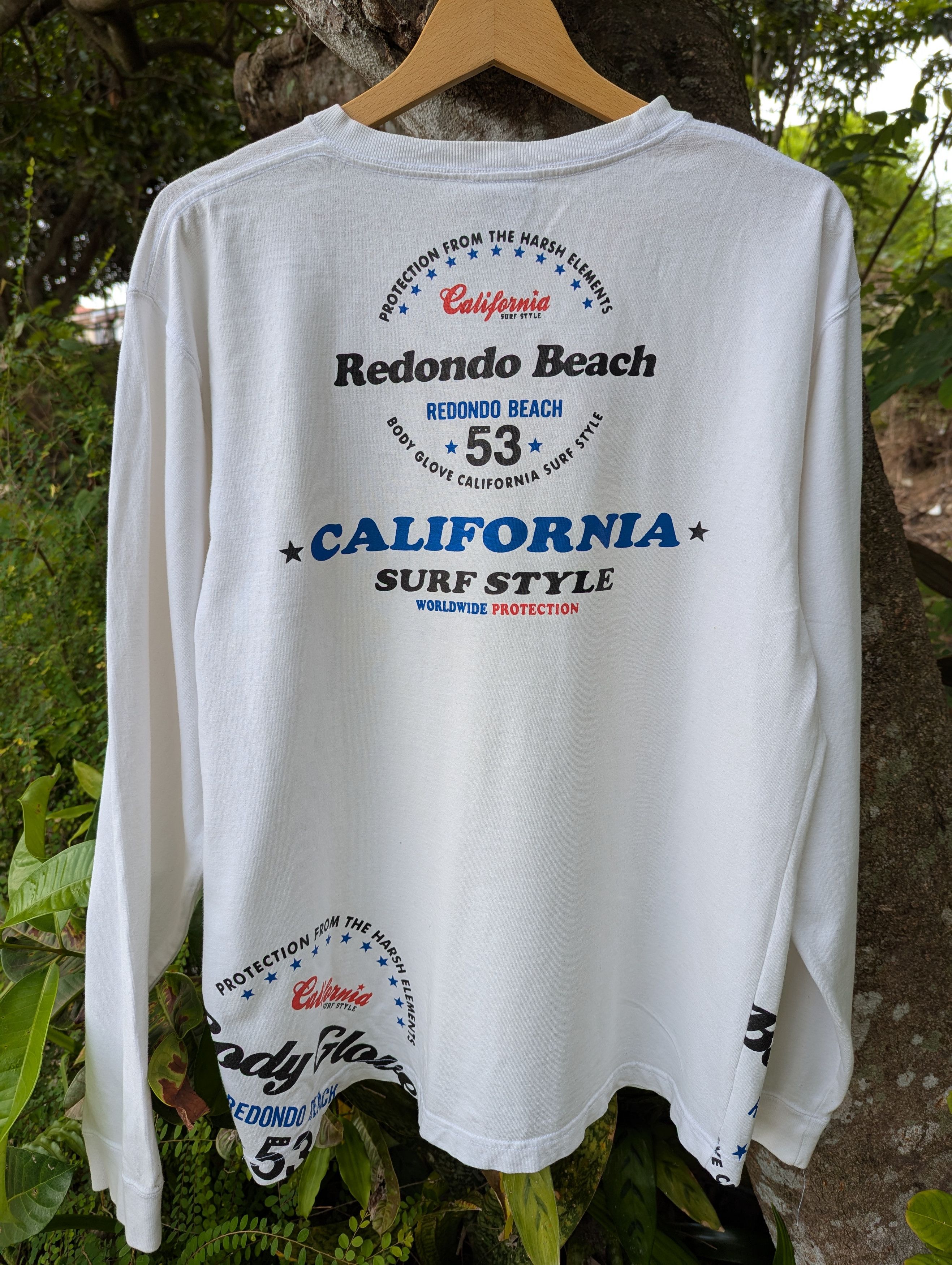 Body Glove Vintage Body Glove California Surf Style Long Sleeve Tshirt Size US L / EU 52-54 / 3 - 6 Thumbnail