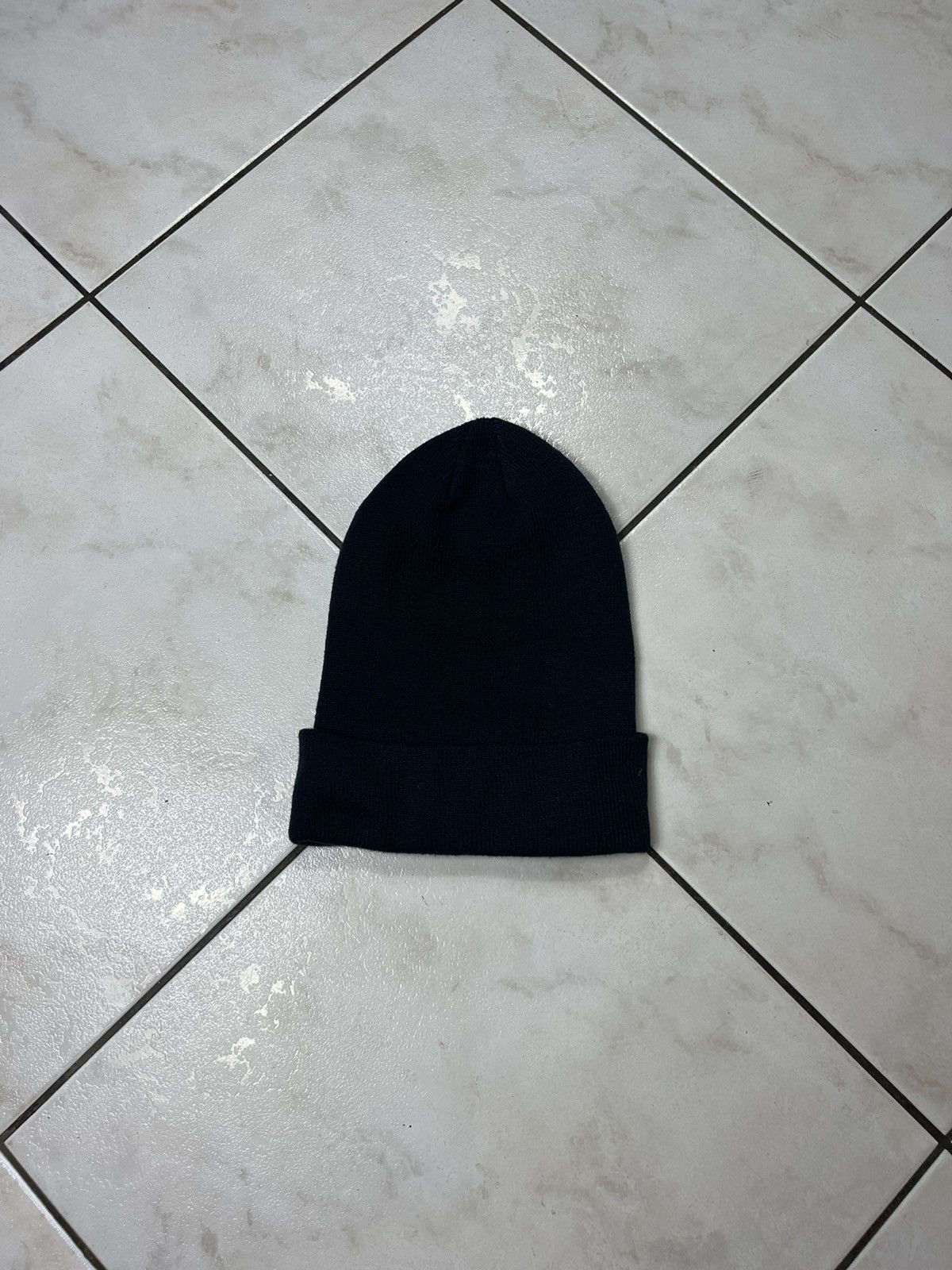 Haglofs Haglofs aze beanie recycled hat classic big logo navy Size ONE SIZE - 7 Thumbnail
