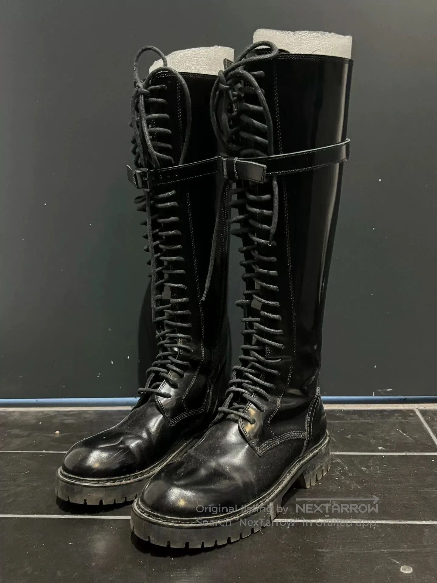 Ann Demeulemeester Ann Demeulemeester Long Black Boots. Size US 6 / IT 36 - 1 Thumbnail