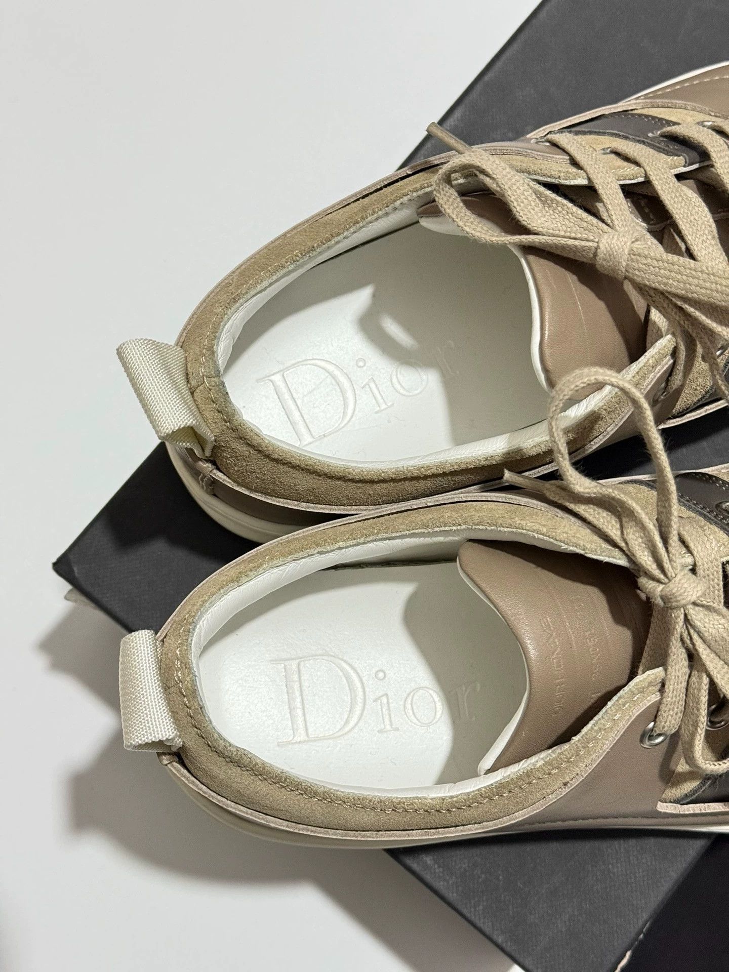 Dior Dior Khaki Leather Loafers - Size 42 (28cm) - EUC Size US 9 / EU 42 - 5 Thumbnail