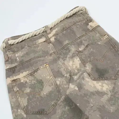 Vintage custom flare baggy cargo pants Size US 31 - 3 Thumbnail