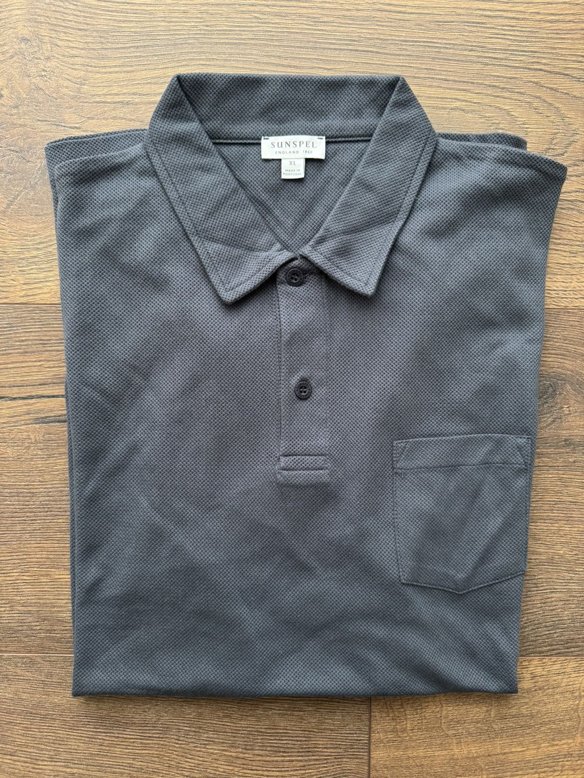 Sunspel Sunspel Riviera Polo - XL - Slate blue Size US XL / EU 56 / 4 - 1 Preview