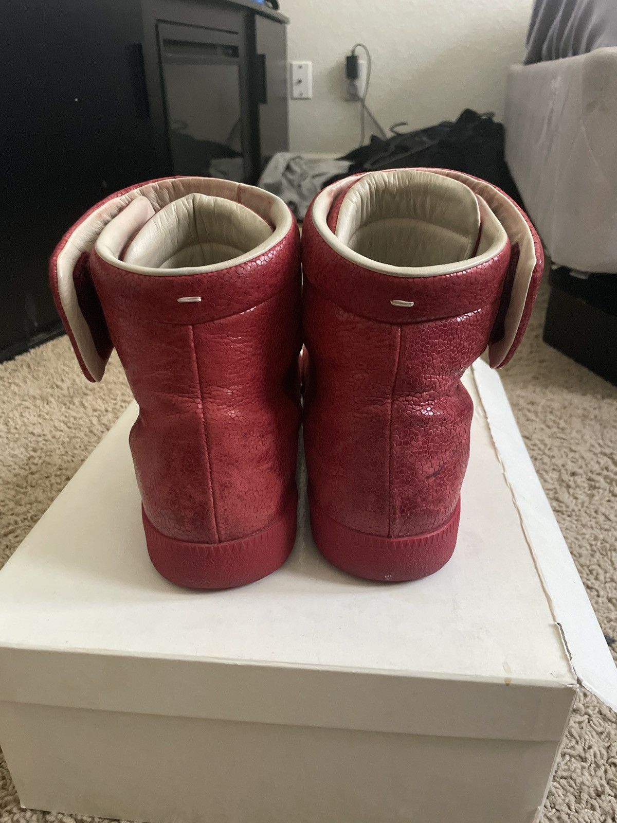 Maison Margiela Margiela Future Red Styrofoam Size US 12.5 / EU 45-46 - 6 Thumbnail