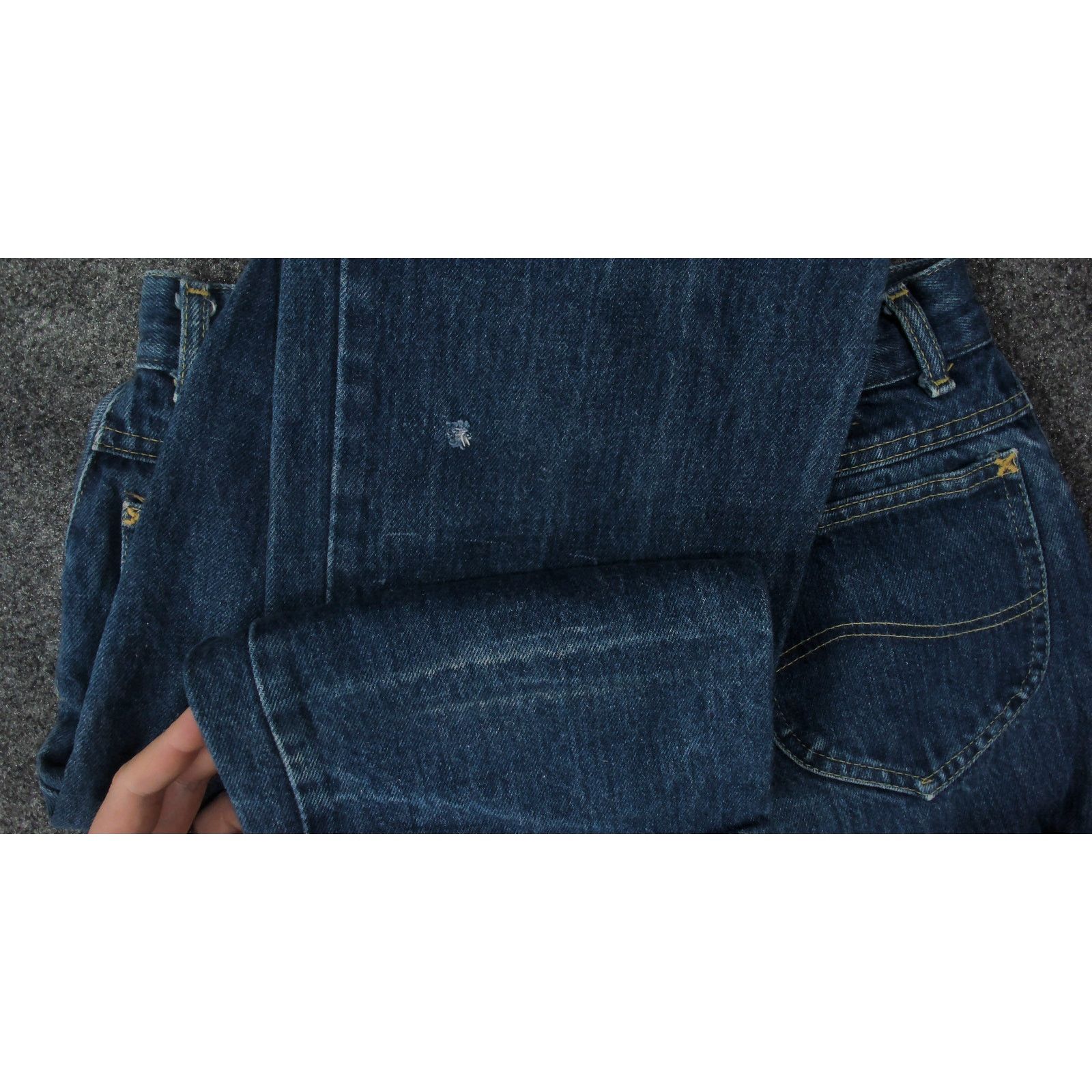 Lee 70s Lee Riders Talon 42 Dark Wash Jeans 29x35 Size 29" - 13 Thumbnail