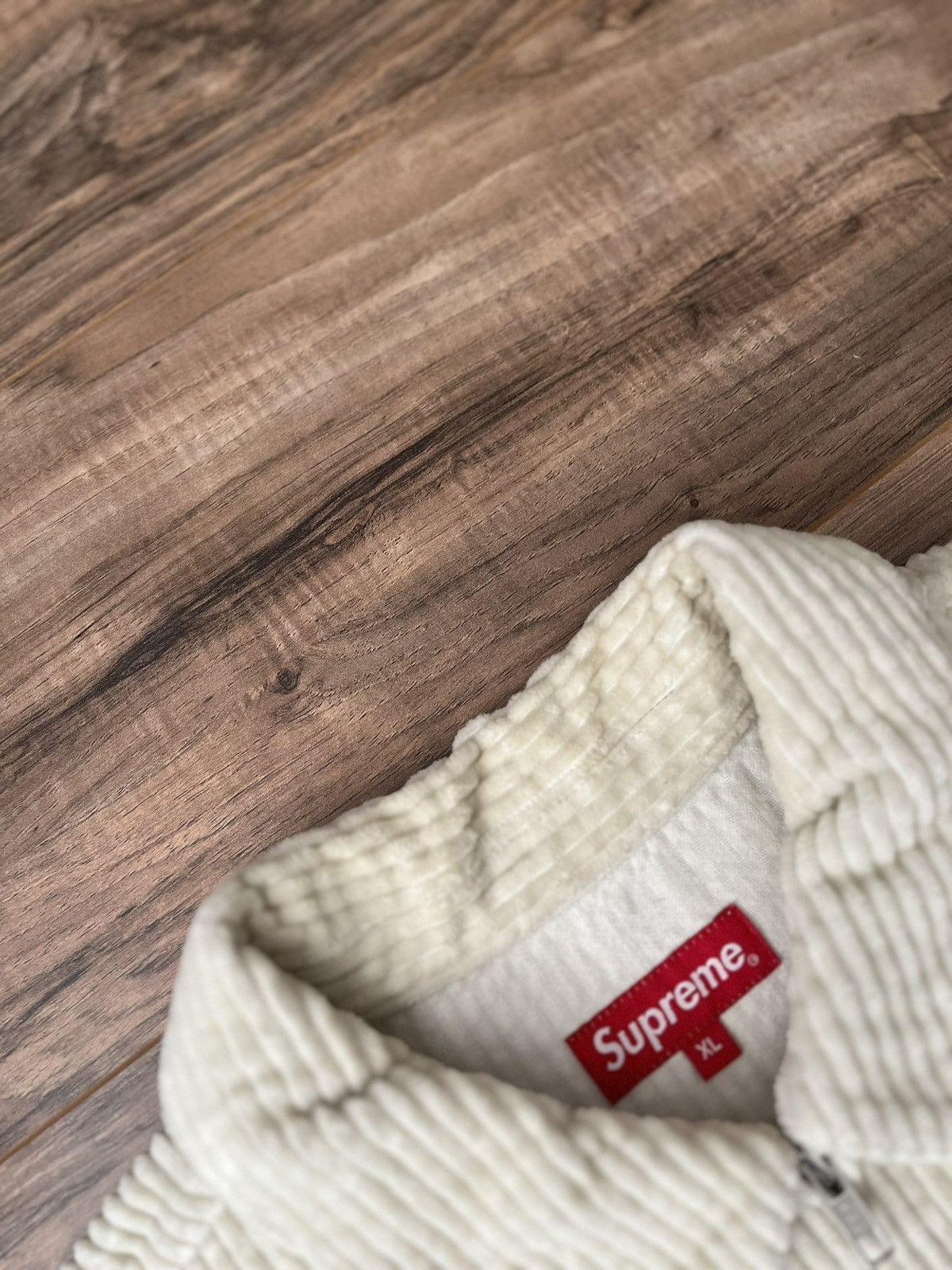 Supreme Supreme Wide Wale Corduroy Zip Jacket Size US XL / EU 56 / 4 - 4 Thumbnail