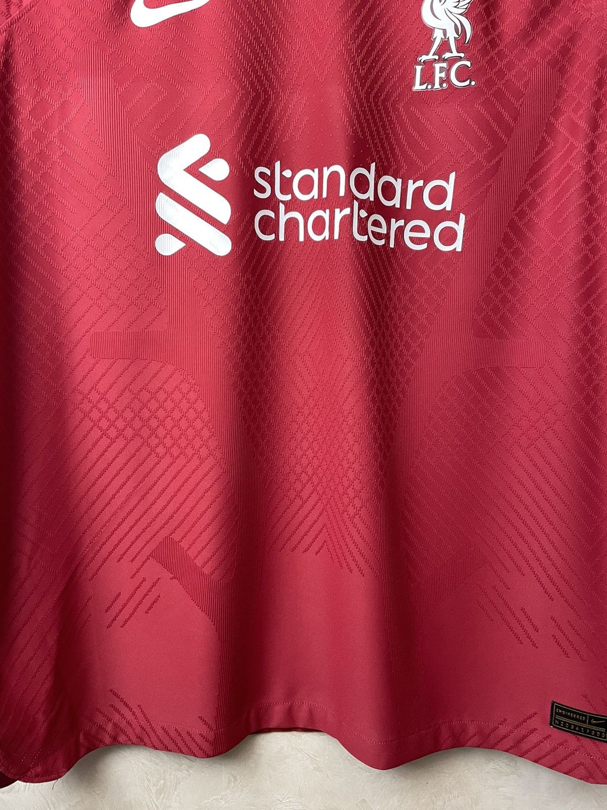 Nike LIVERPOOL PLAYER ISSUE 2022 2023 HOME SHIRT JERSEY NIKE L Size US L / EU 52-54 / 3 - 3 Thumbnail