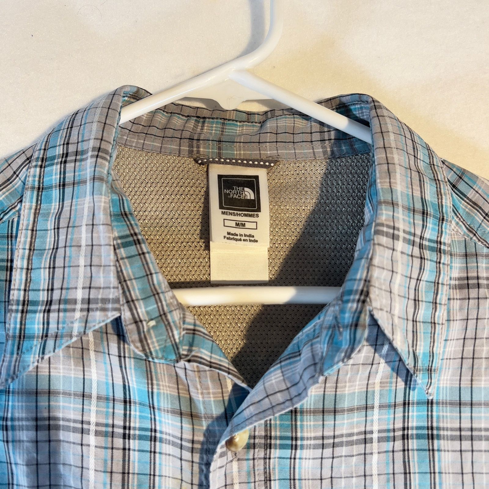 The North Face The North Face Button Shirt Men's Medium Seersucker-like Size US M / EU 48-50 / 2 - 6 Thumbnail