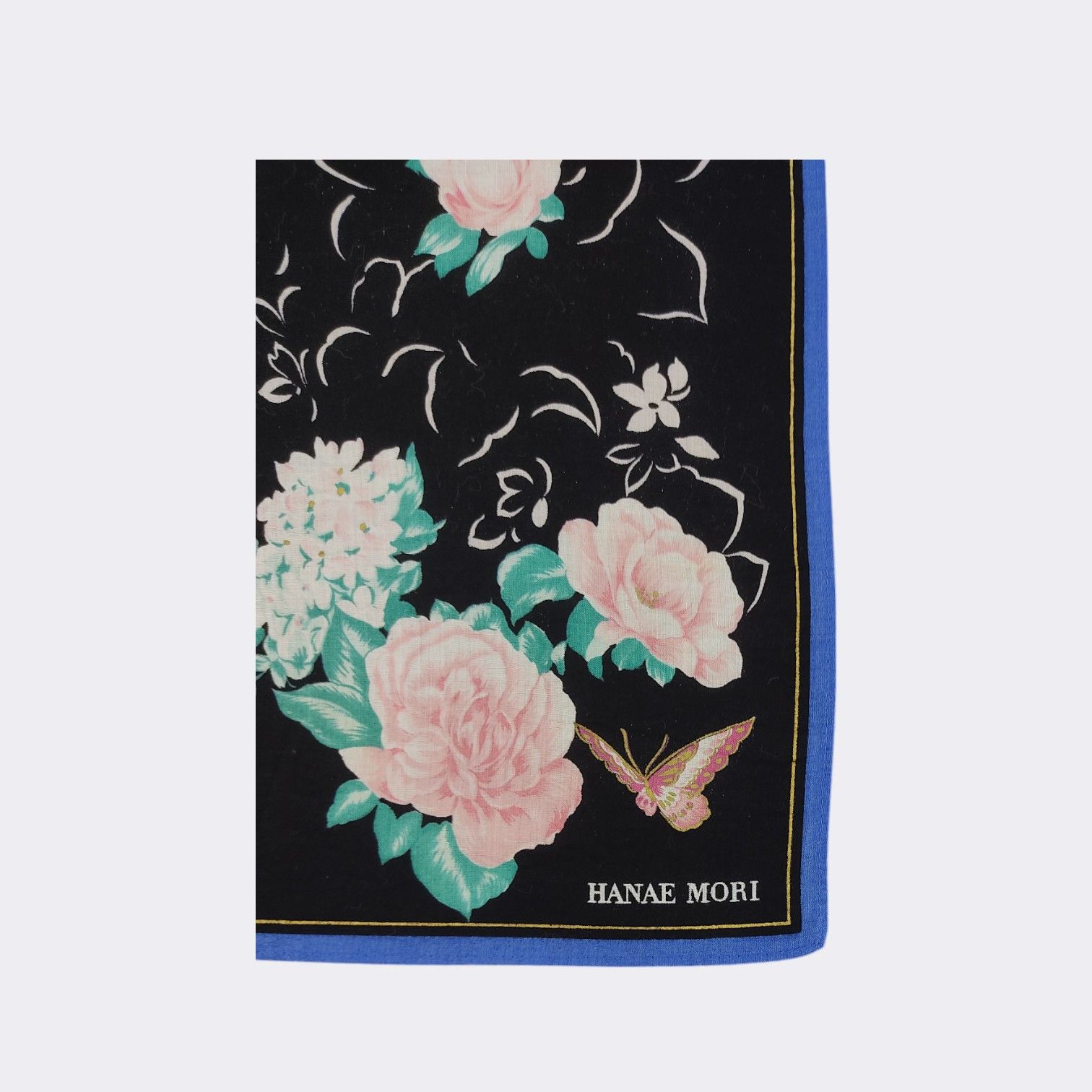 Hanae Mori Vintage Hanae Mori Handkerchief Neckerchief Bandana H437M Size ONE SIZE - 3 Thumbnail