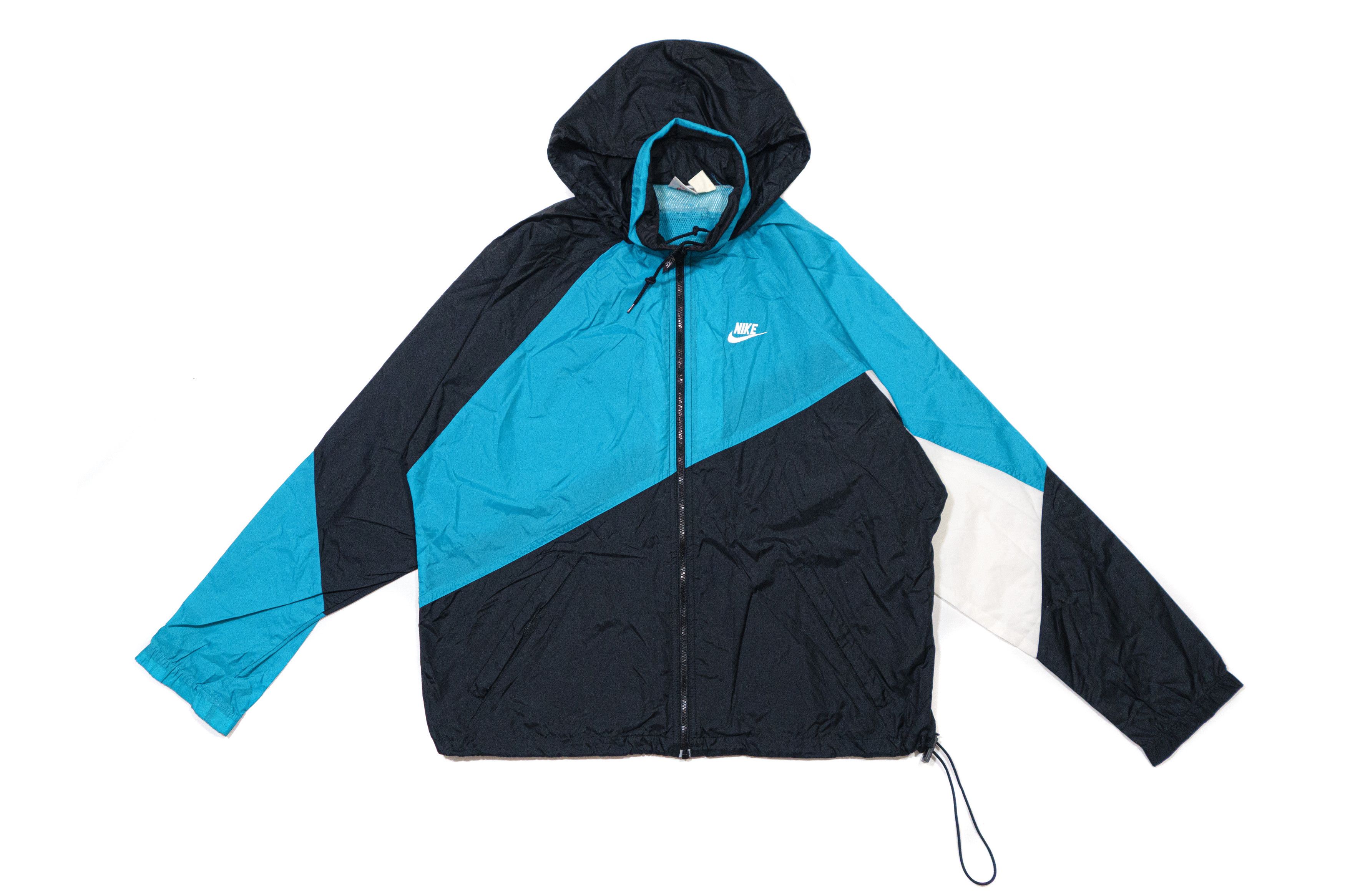 Nike 90S Swoosh Logo Nylon Jacket Size US L / EU 52-54 / 3 - 1 Thumbnail