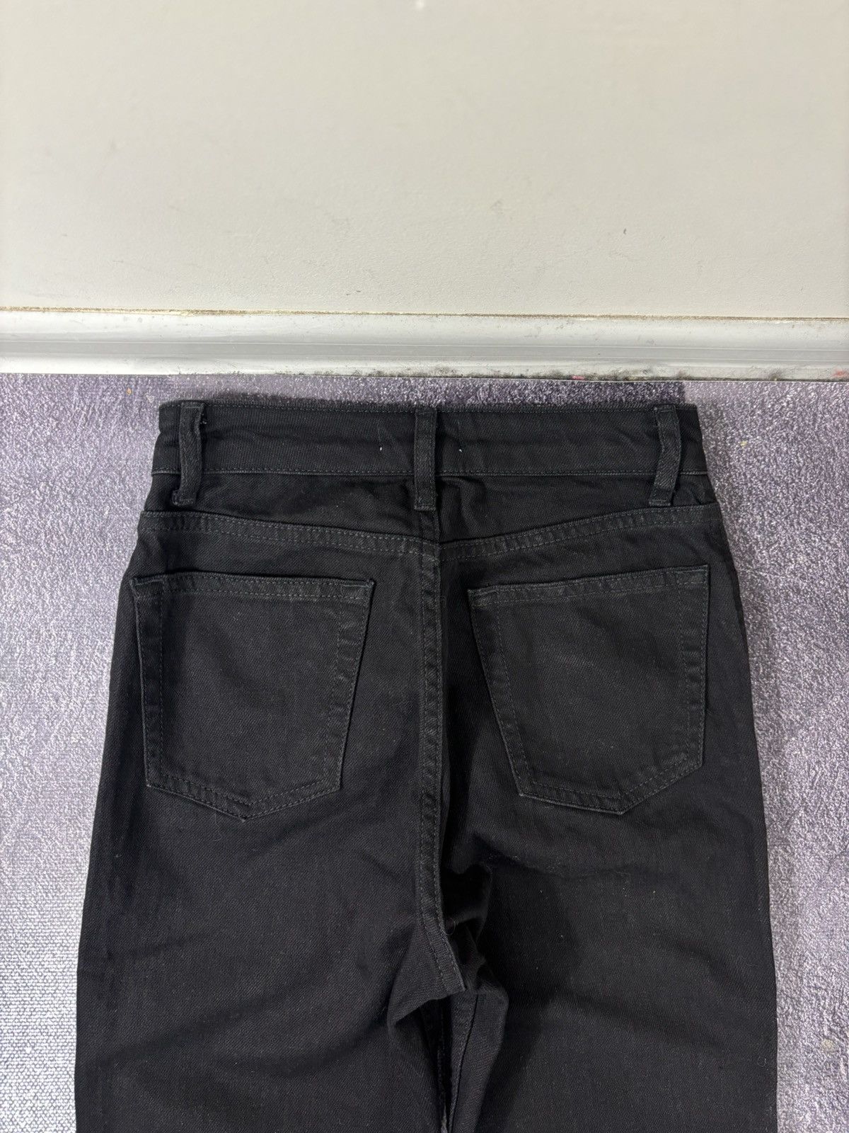 Sandro Sandro NWT Women’s Snapy Snap High-Rise Black Flared Jeans Size 26" / US 2 / IT 38 - 20 Thumbnail