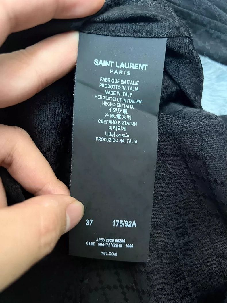 Saint Laurent Paris Saint laurent paris size 37 20 Fall/Winter Runway Black Gr Size US M / EU 48-50 / 2 - 6 Thumbnail