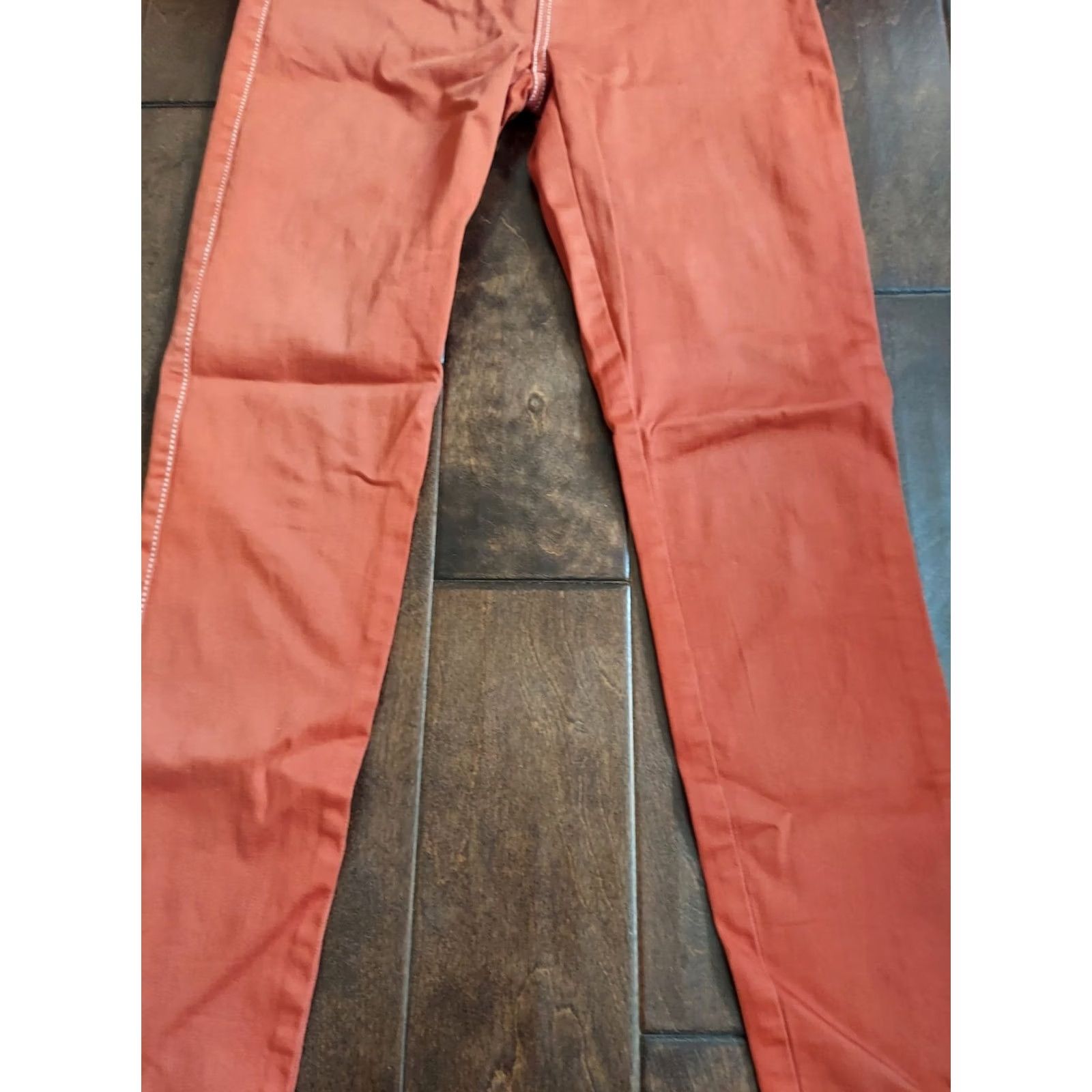 Fashion Nova Fashion Nova Women's Jeans - Skinny - Orange - Size 7/28 - High Rise - 28in Inseam - Juniors Type: Jeans Size 28" / US 6 / IT 42 - 5 Thumbnail