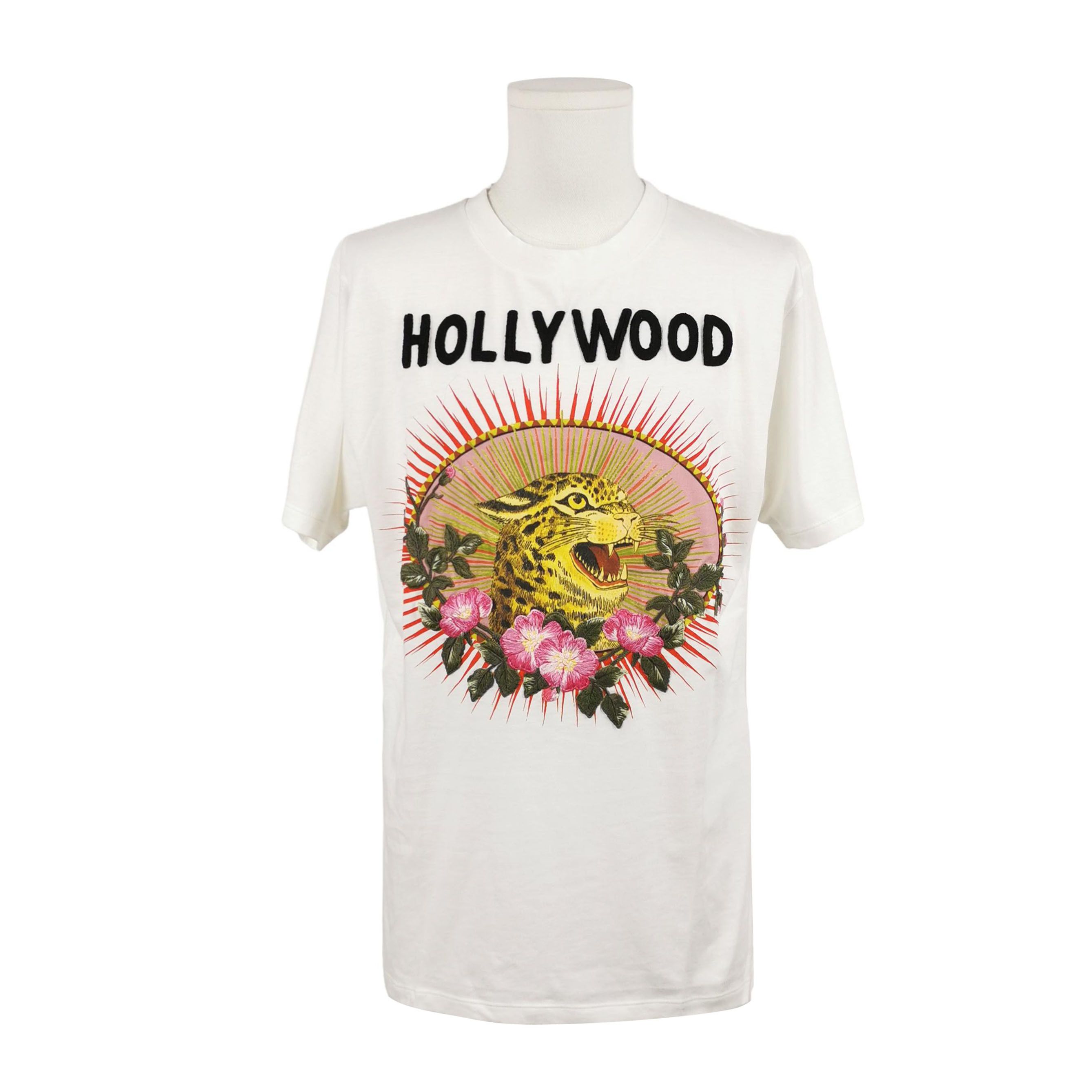 Gucci Gucci Hollywood Leopard T-Shirt Size S Size US S / EU 44-46 / 1 - 1 Thumbnail