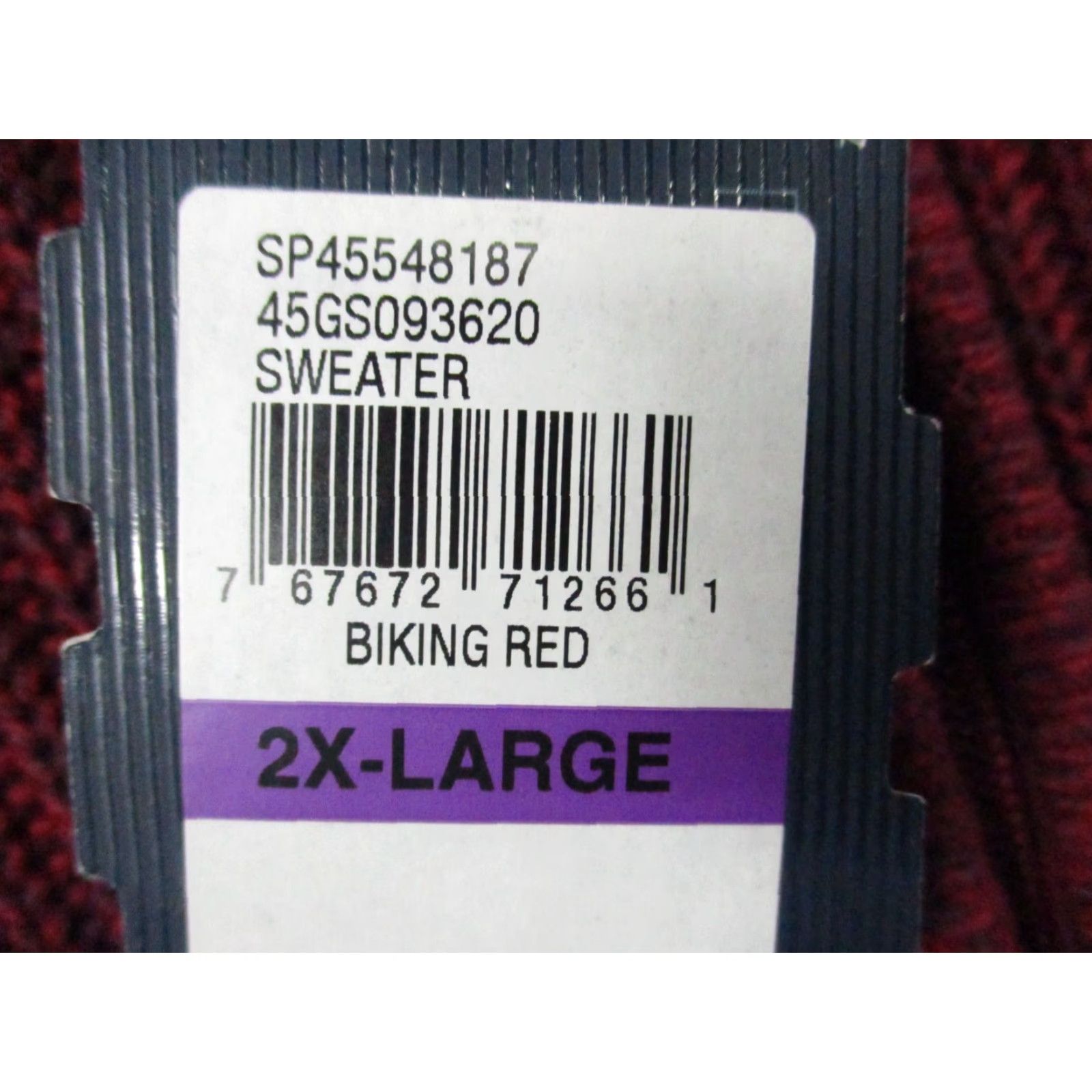 Izod IZOD 1/4 Zip Pullover Sweater XXL Men's Heathered Red Tight Knit NWT Size US XXL / EU 58 / 5 - 3 Thumbnail