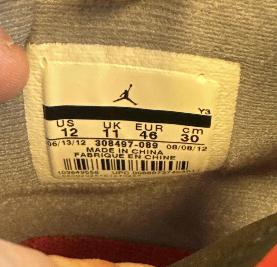 Jordan Brand Jordan 4 Bred (2012) Size US 12 / EU 45 - 6 Thumbnail