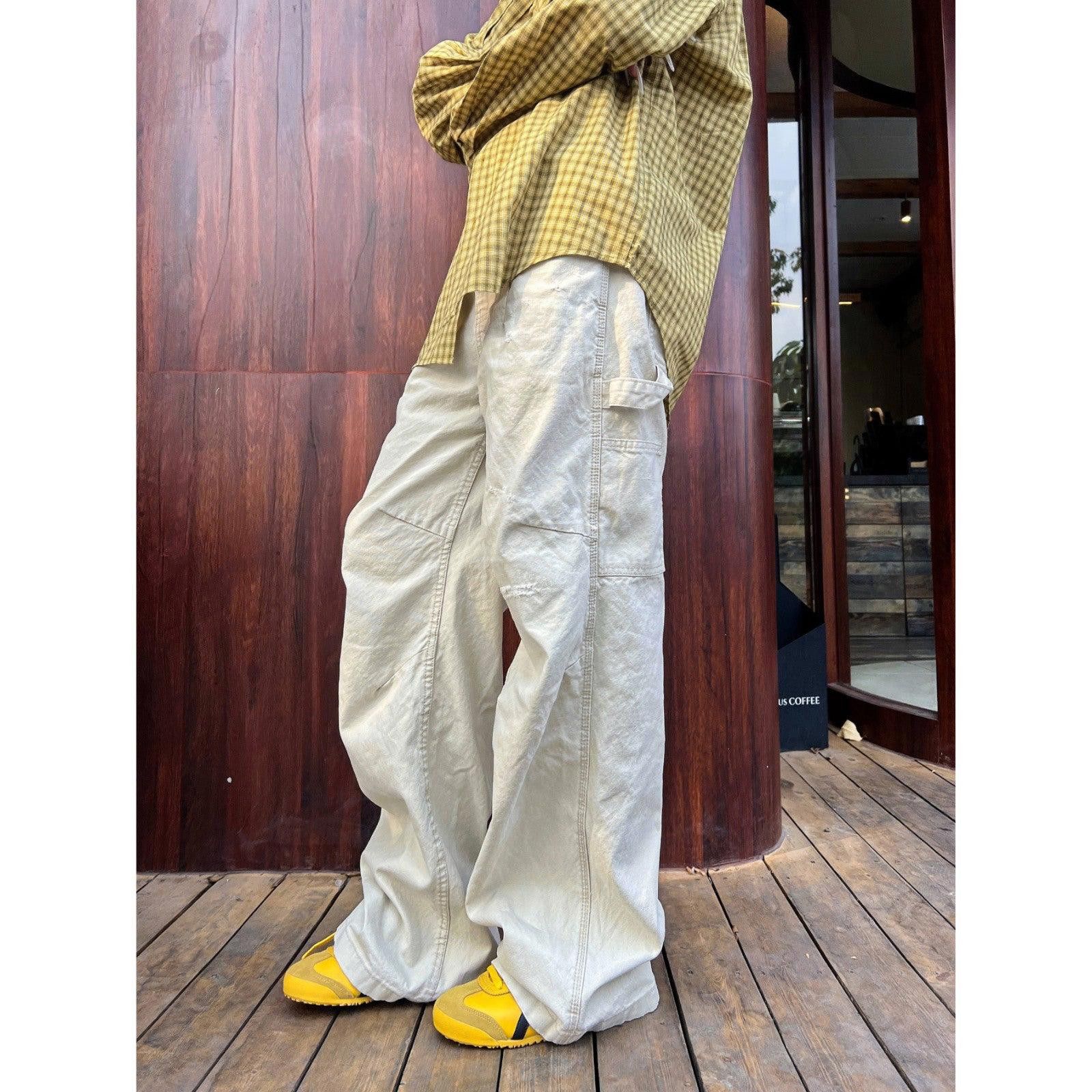 Vintage Oversized Loose Wide Leg Sweatpants / Pants Size 32" / US 10 / IT 46 - 2 Thumbnail