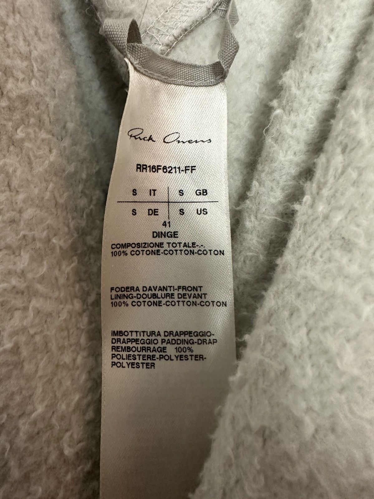 Rick Owens FW16 ‘MASTODON’ Emotionless Sweater Size US S / EU 44-46 / 1 - 9 Thumbnail