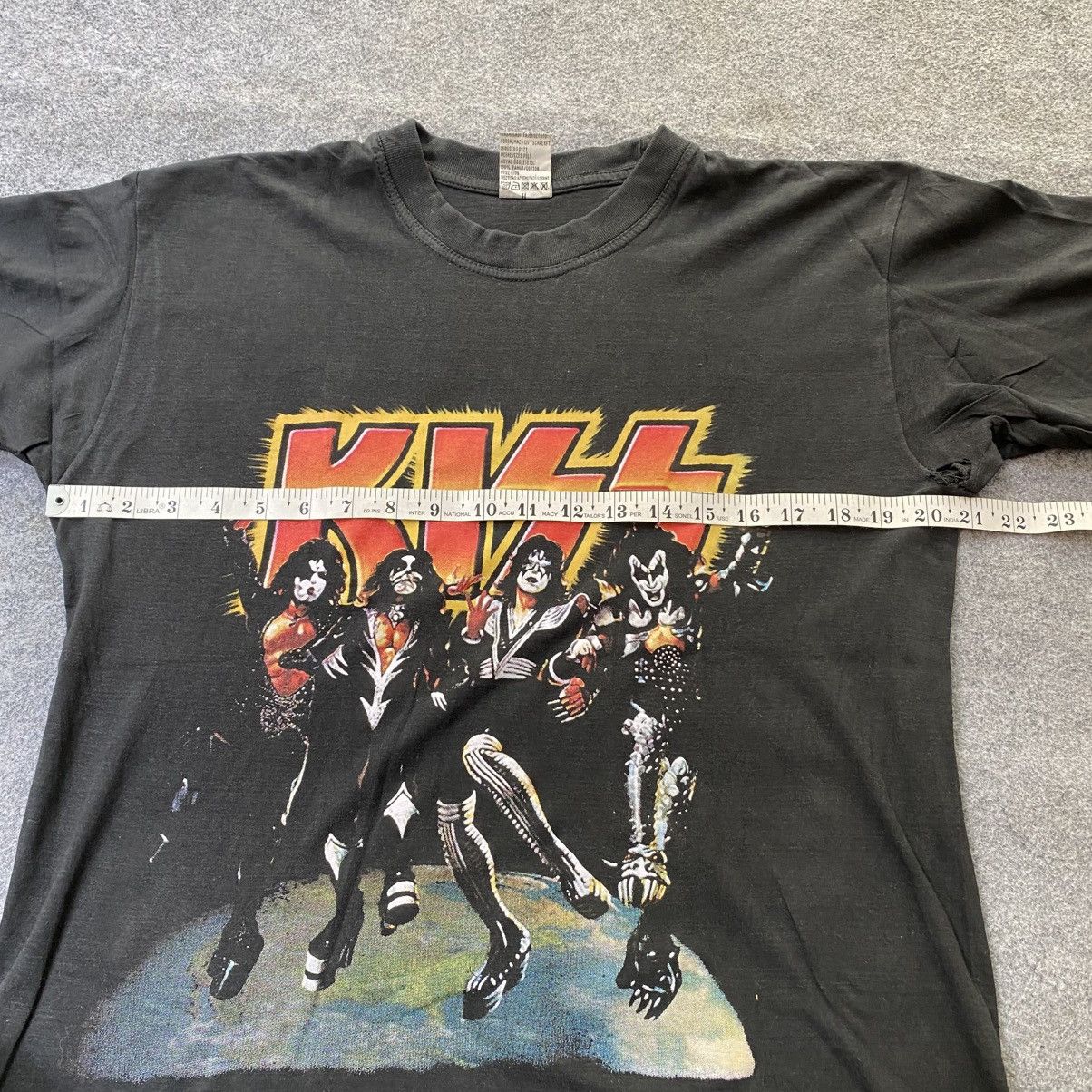 KISS Vintage 90s Kiss Destroyer band Tshirt Size US M / EU 48-50 / 2 - 6 Thumbnail