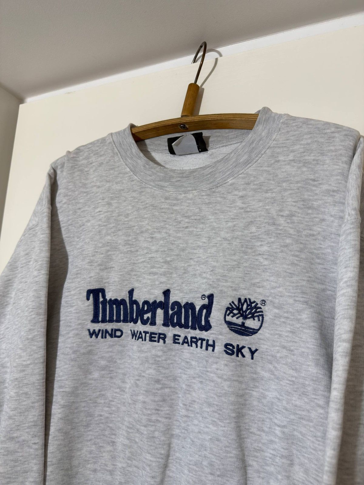 Timberland Vintage 90s Timberland Weathergear Embroidered Sweatshirt Size US S / EU 44-46 / 1 - 2 Thumbnail