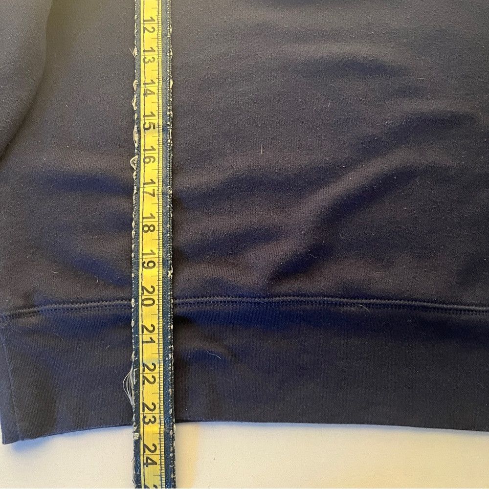 The Unbranded Brand Sarah Marie Running Brunch Sweatshirt Navy Blue Gold Small Size S / US 4 / IT 40 - 8 Thumbnail